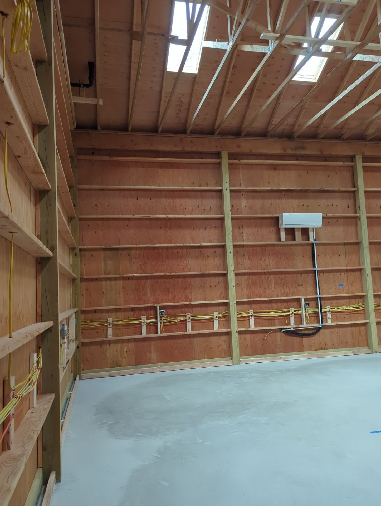 Open Cell Spray Foam to a Pole Barn by NYS Foam & Energy