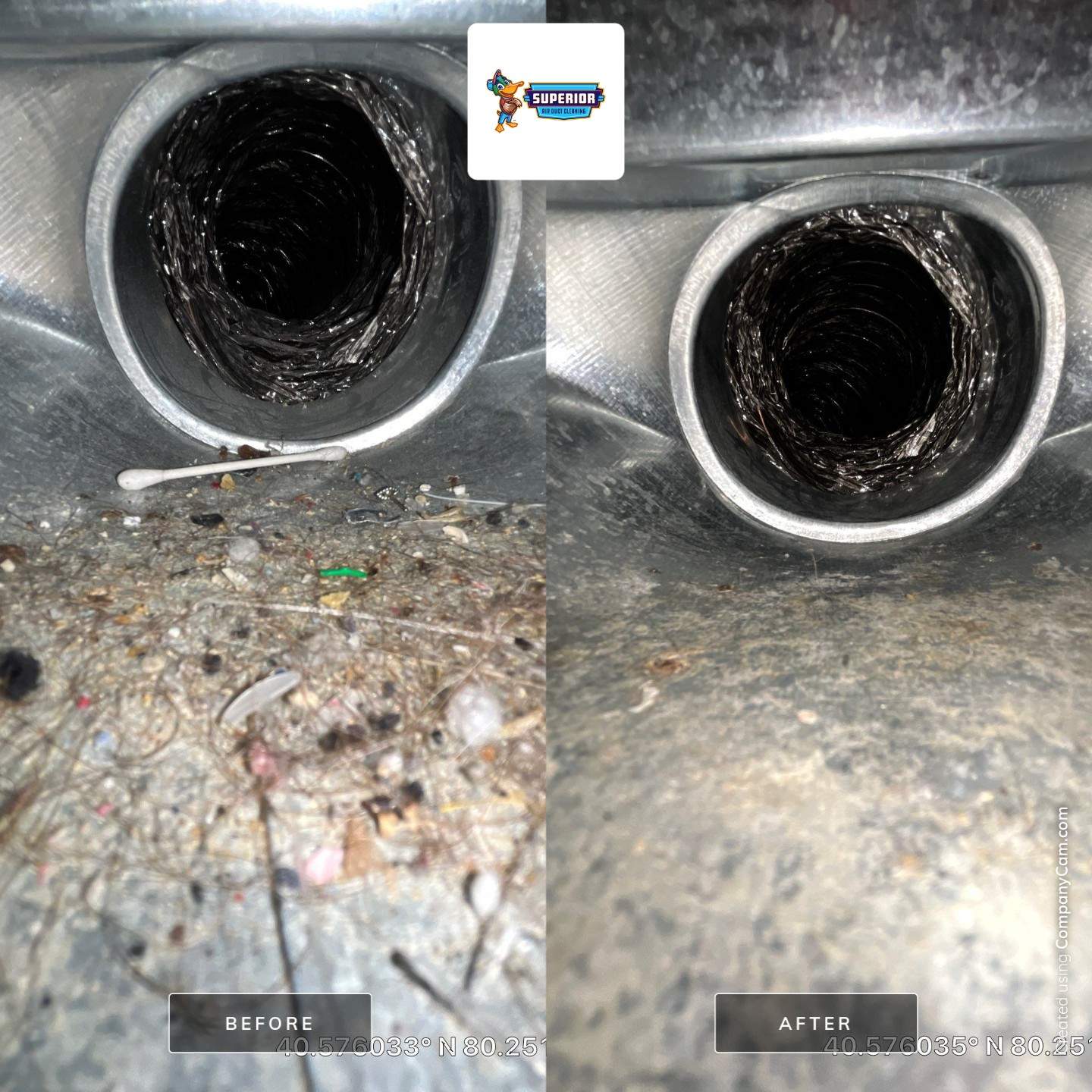 Air Duct Cleaning With a Vacuum Truck in Aliquippa, PA by Superior Air Duct Cleaning