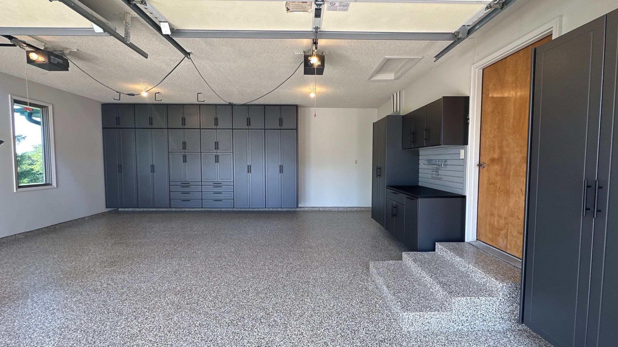 Jill B made her garage a part of the house by Banner Garage