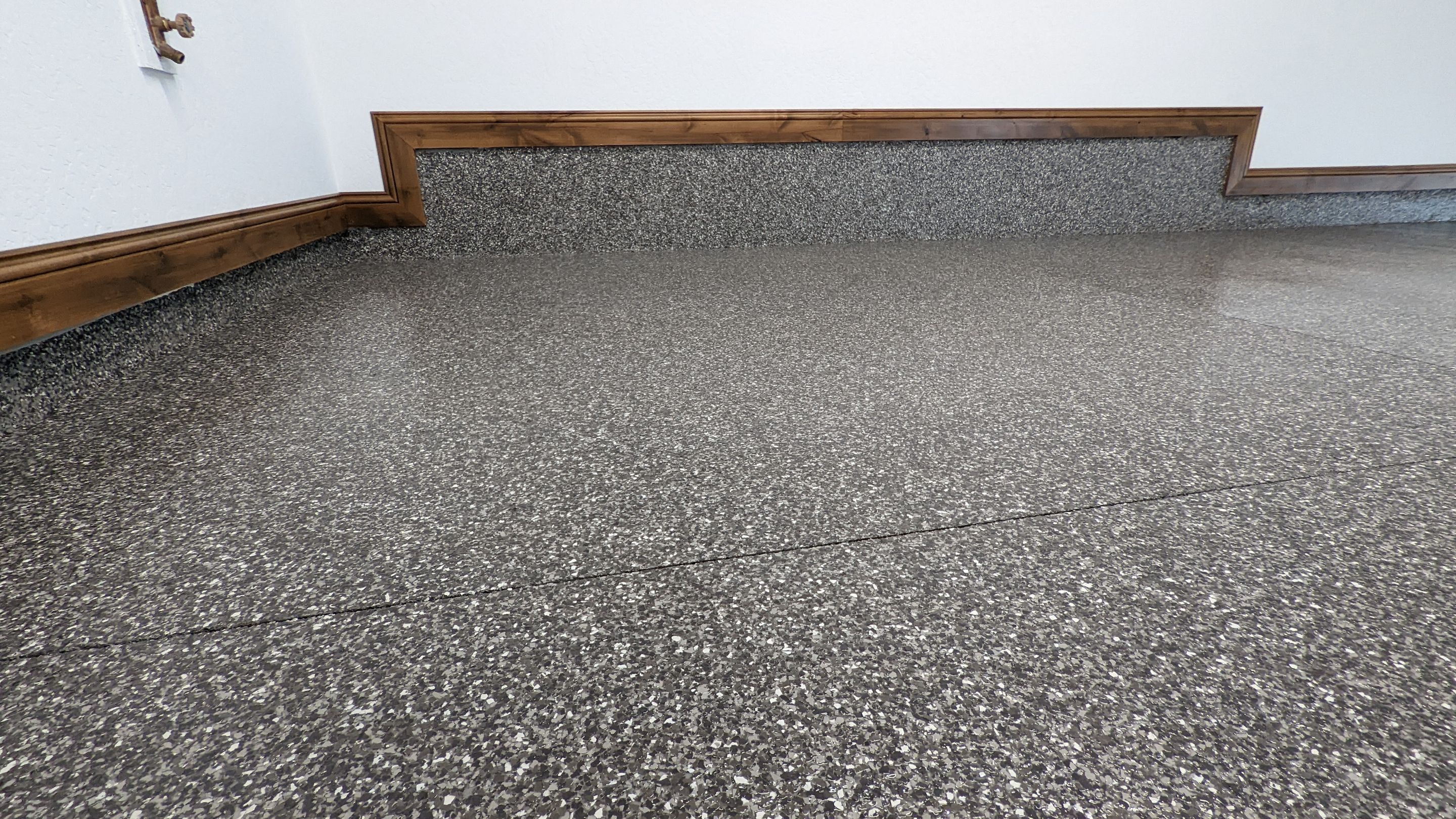 Garage Transformation using Silver Creek and the Penntek Evolution System by Croc Coatings, LLC