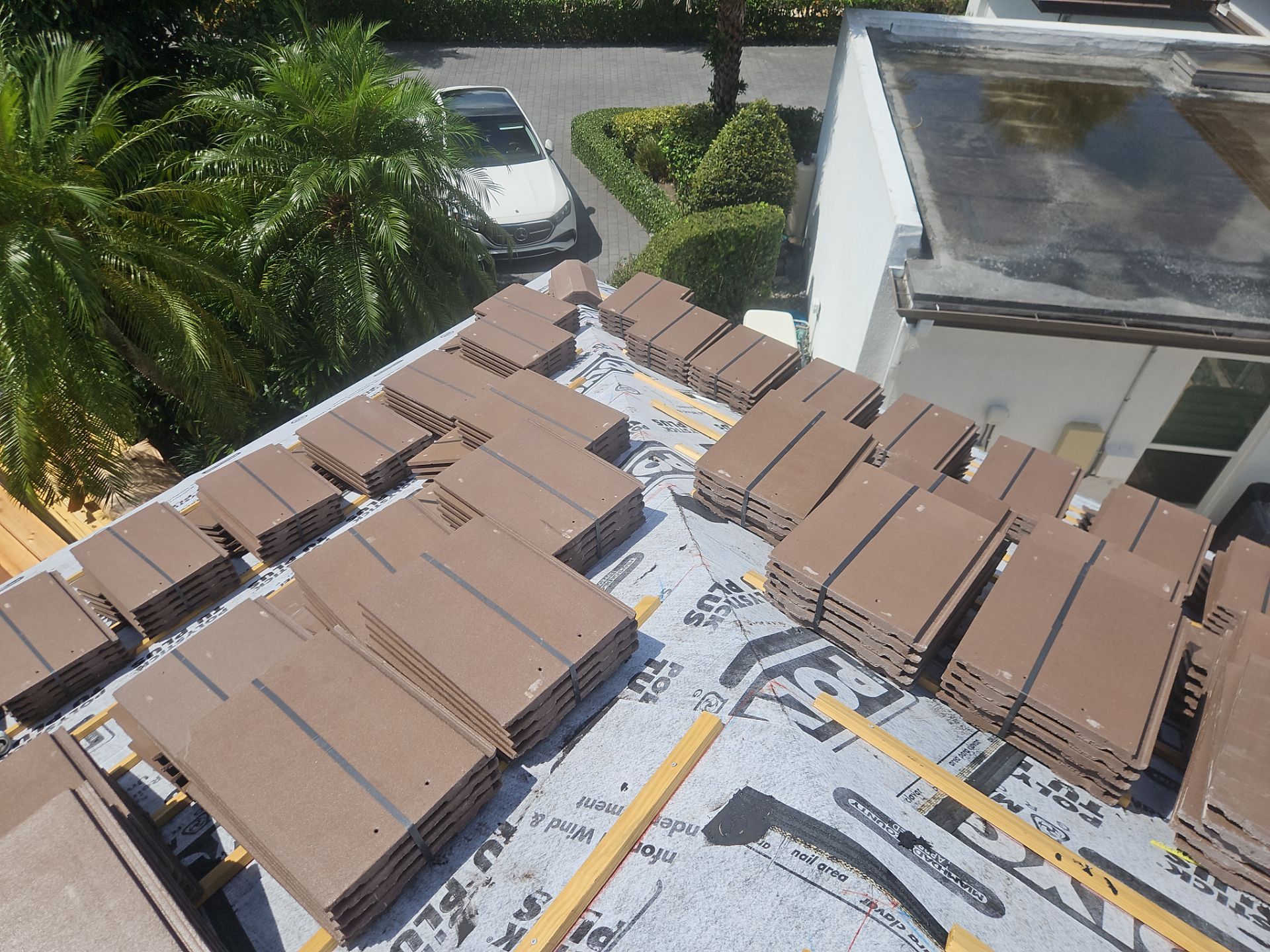 Residential Roofing Installation using Westlake Roofing Tile by BLUES BROTHERS ROOFING