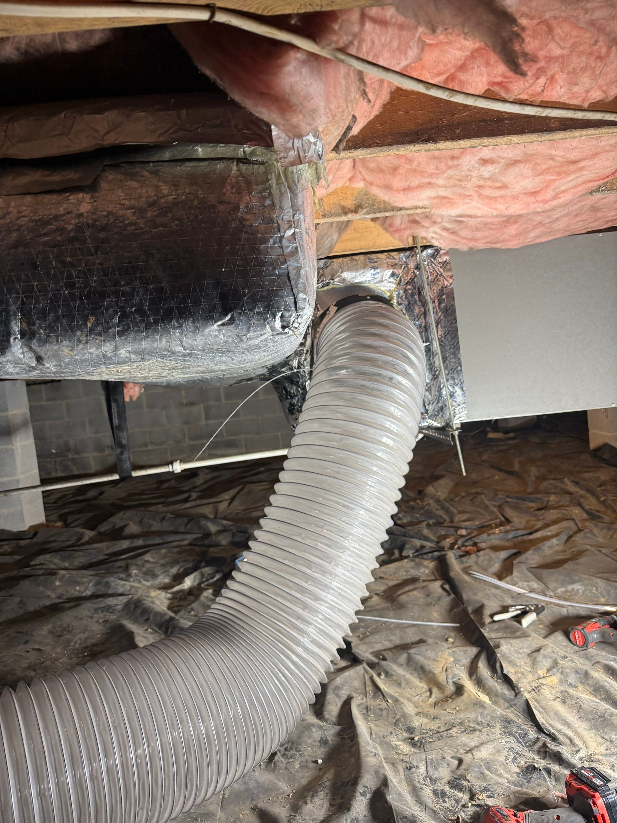 Duct Cleaning and Germicidal Kit Install in Woodstock by Elemental Heating and air conditioning LLC