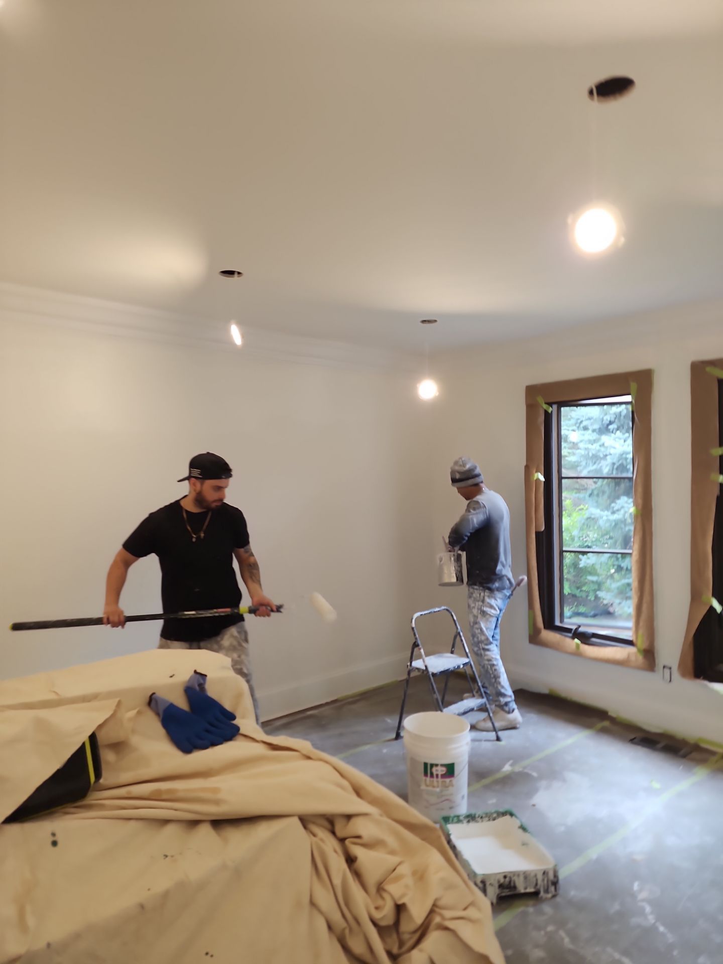 Project in Newmarket ( Full House, Stucco Ceilings) by GTA HOME PAINTING