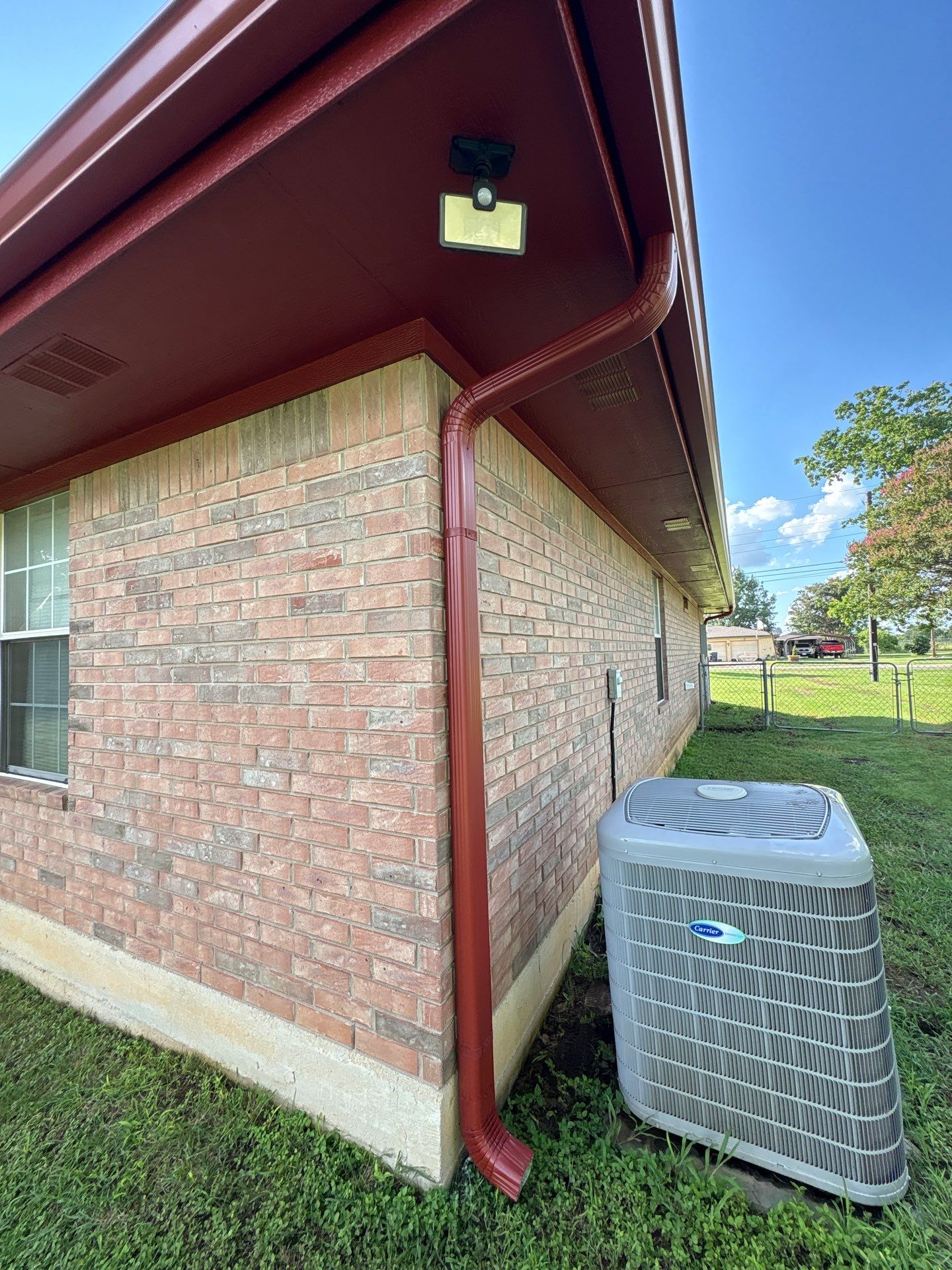 Gutter Installation on Referred Neighbor by Action Exteriors Austin