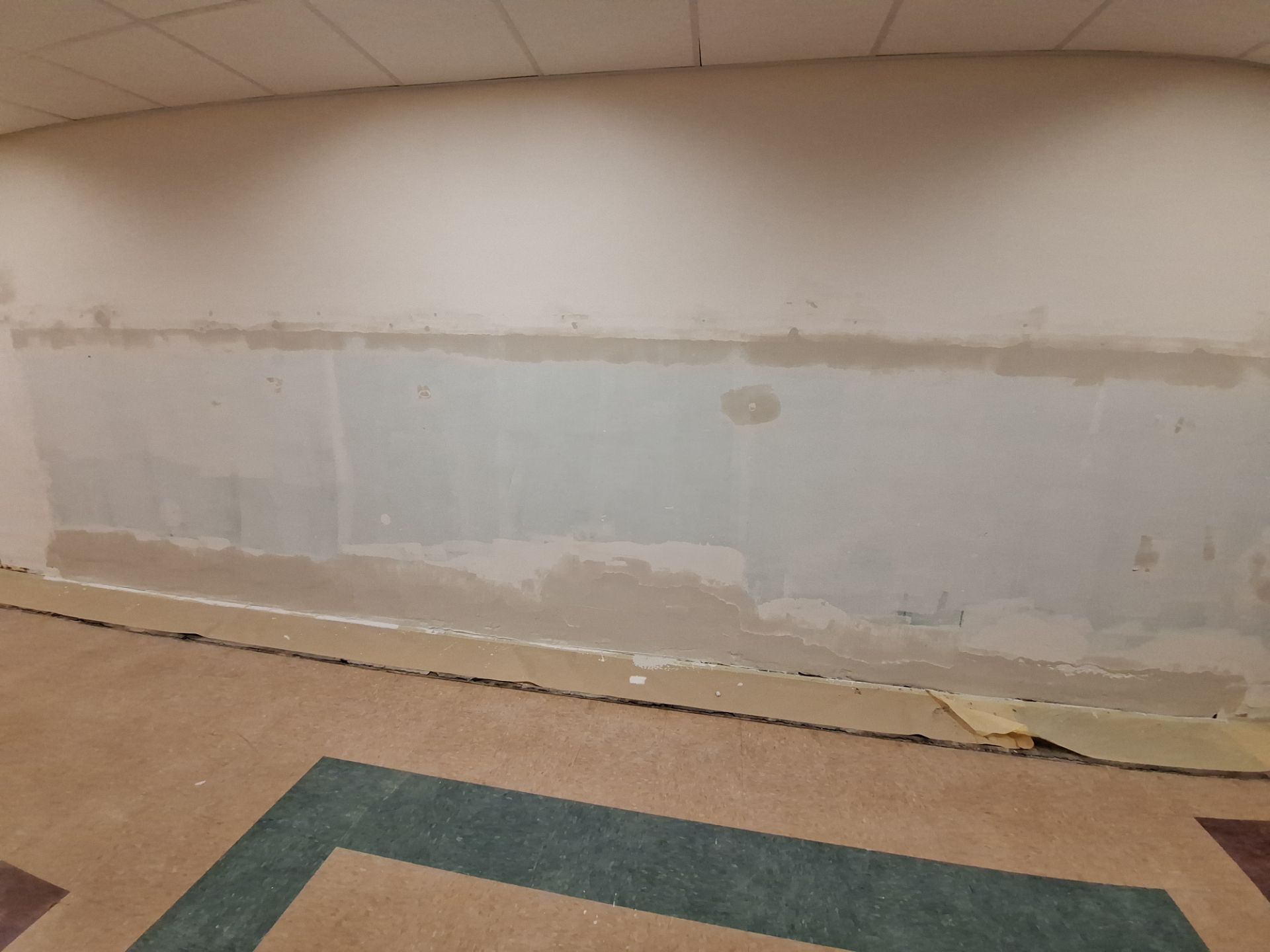 Interior Drywall Patching and repainting for Oakridge School district! by Gordon Painting