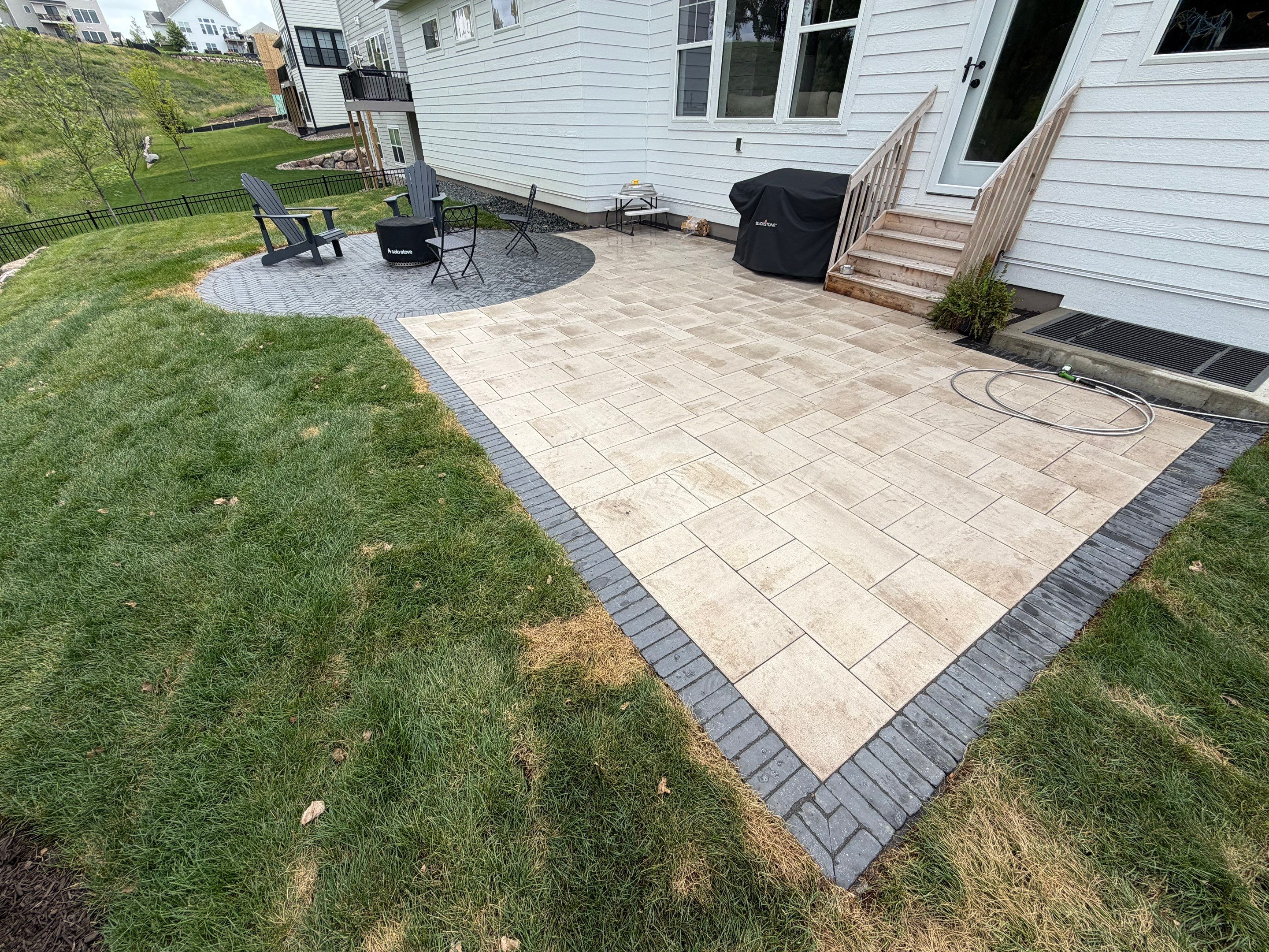Paver Patio in Chaska by Sota landscaping