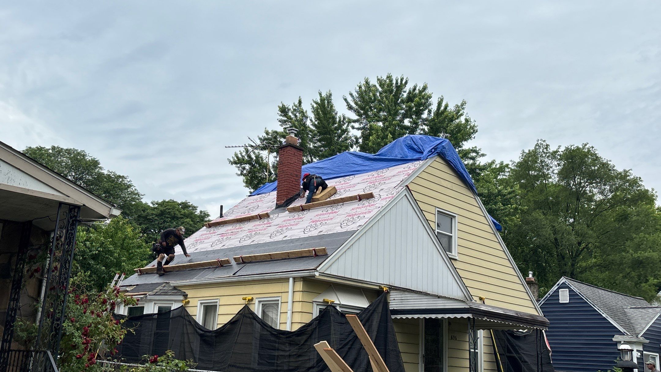Roof Replacement using Owens Corning Storm Cloud by 180 Contractors