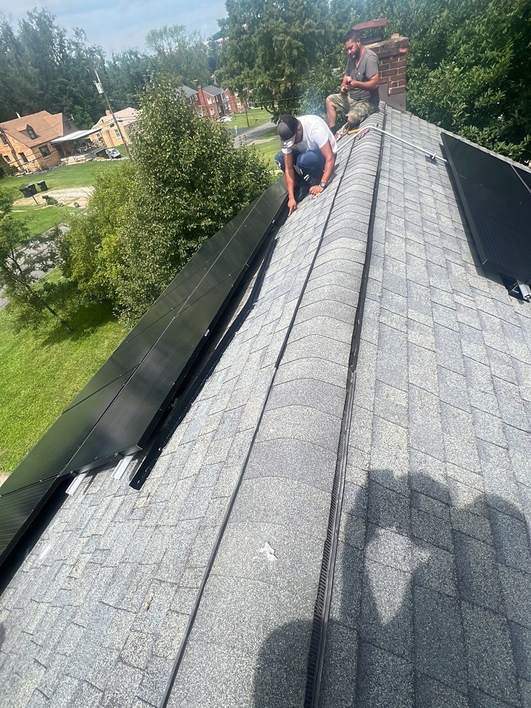 Silver Birch Shingles by Reimagine Roofing
