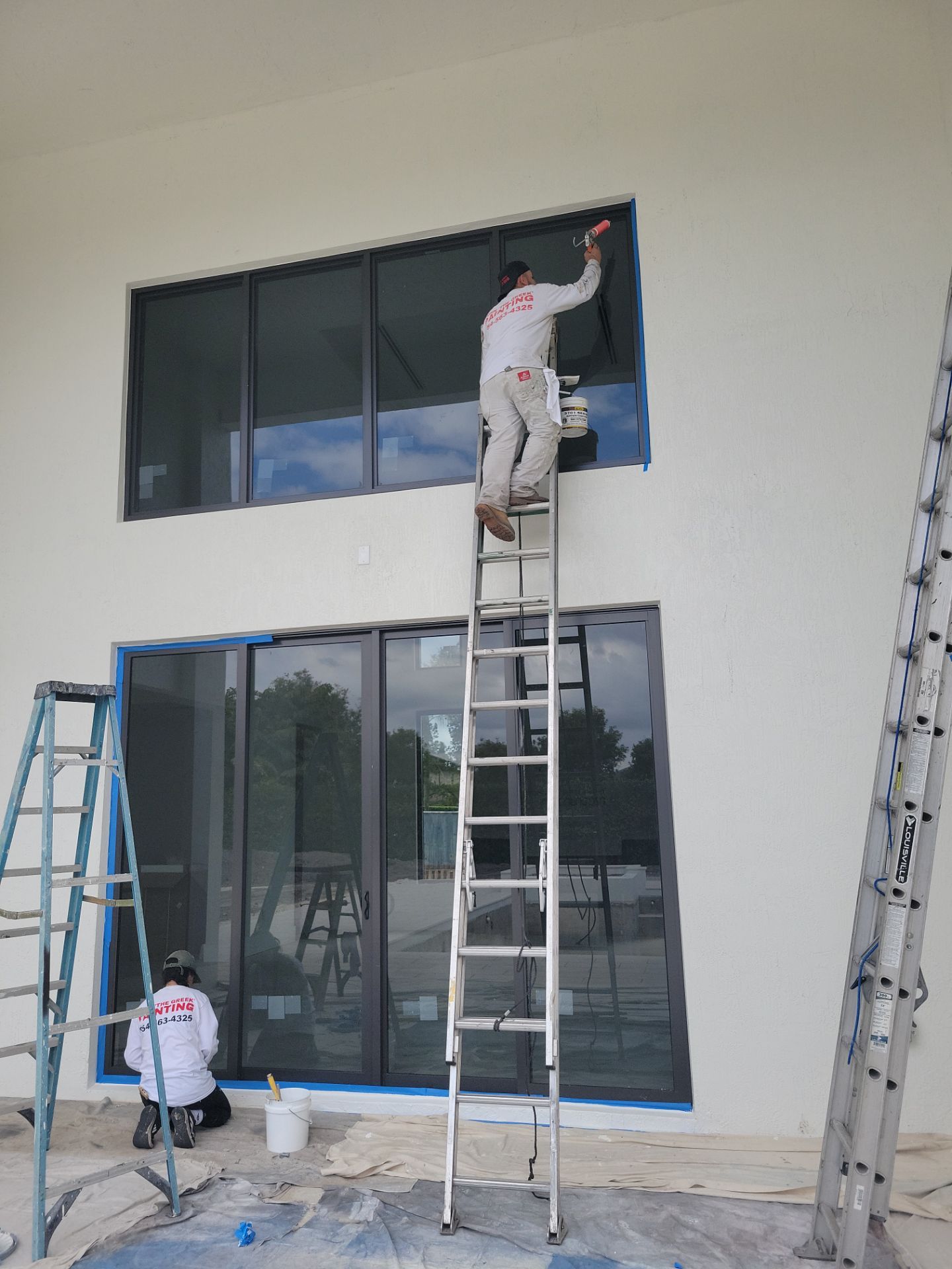 Residential New Construction Painting by John “The Greek” Painting