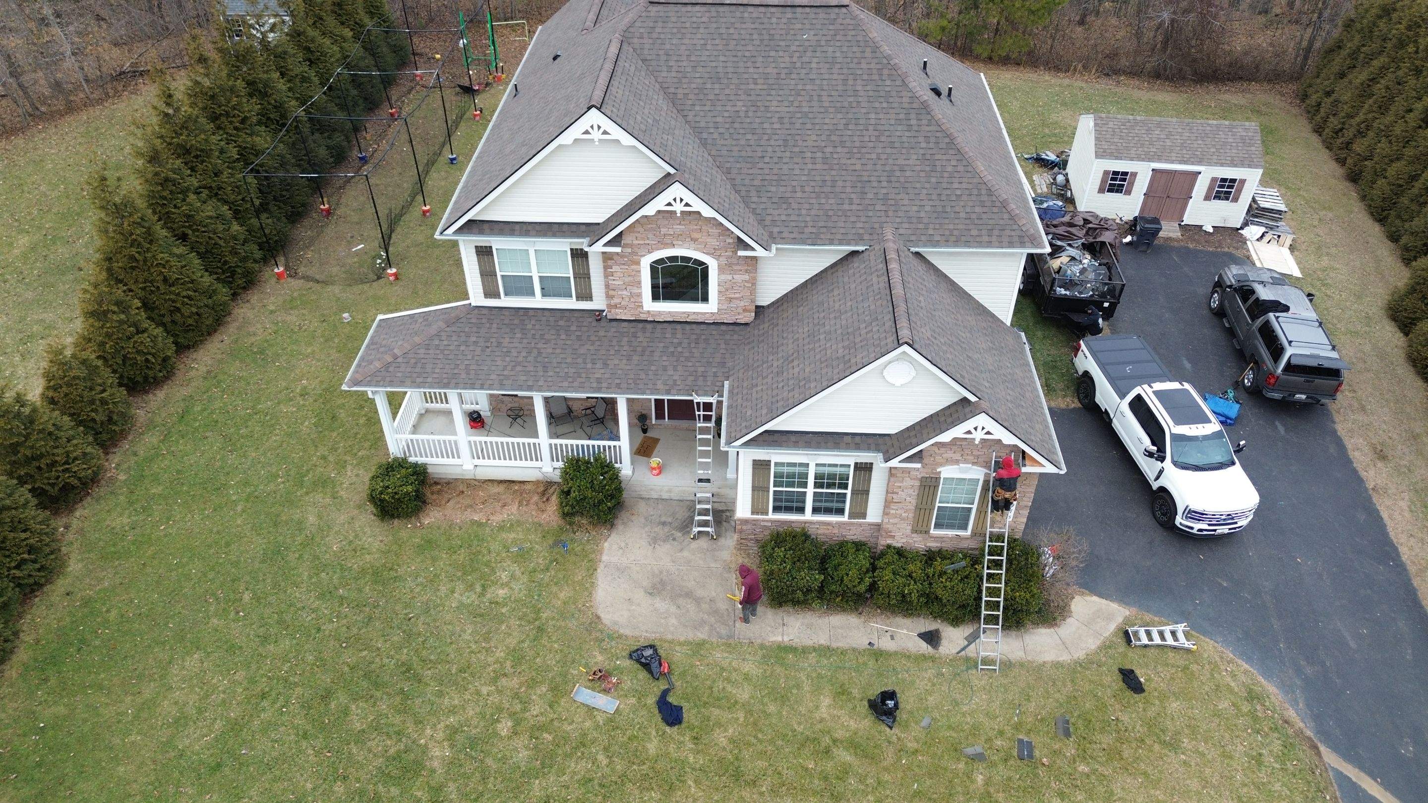New Roof Install using Tamko Titan- Rustic Slate in Prince Frederick, MD by Storm Ready Exteriors