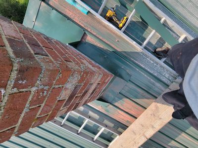 Roof Repair using All Thats Metal 29g Currigated