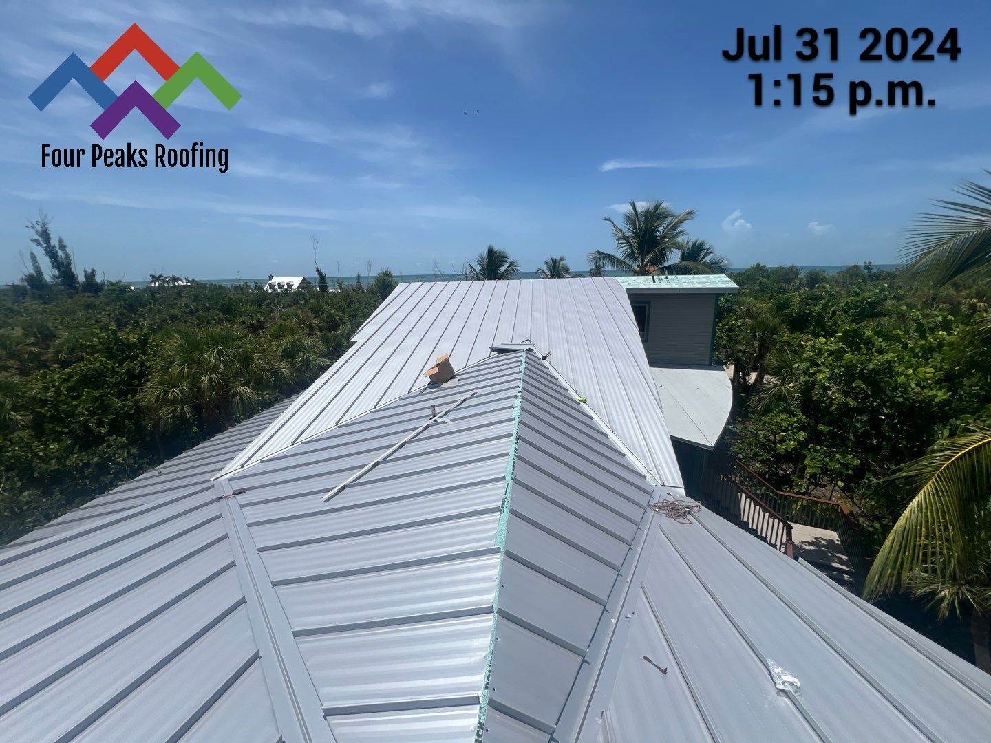 Residential Roof Installation by Four Peaks Roofing