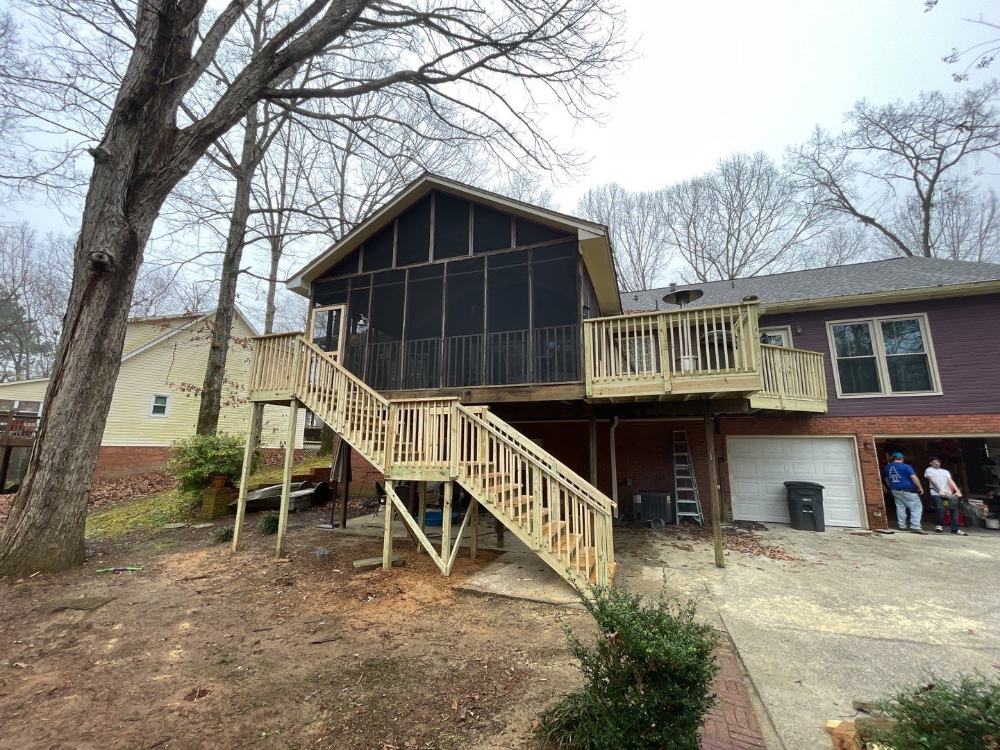 Russet Woods Deck by Pillar and Pine