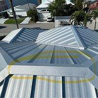24ga 1.5" Mechanical Seam Mill Finish by Total Roofing System The Metal Roof Experts