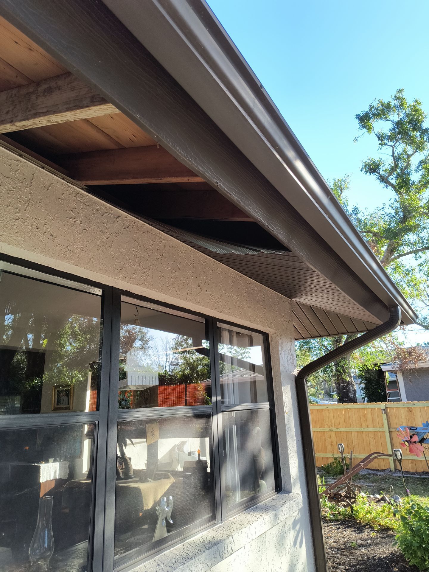 All New Soffit Installation in Sarasota FL by Gutter Professors