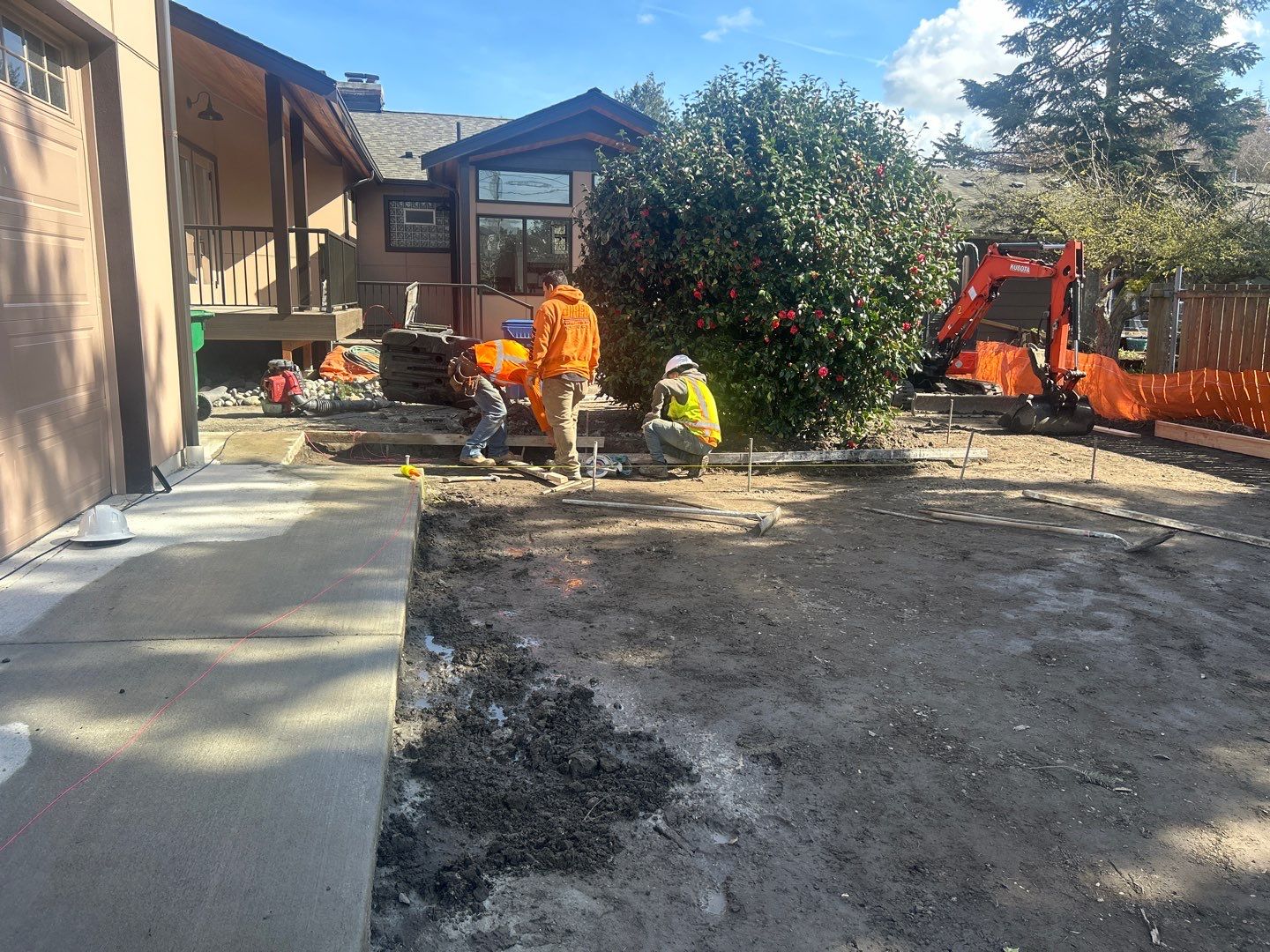 Ron | Pervious Concrete Driveway  by Jireh Asphalt & Concrete Inc 