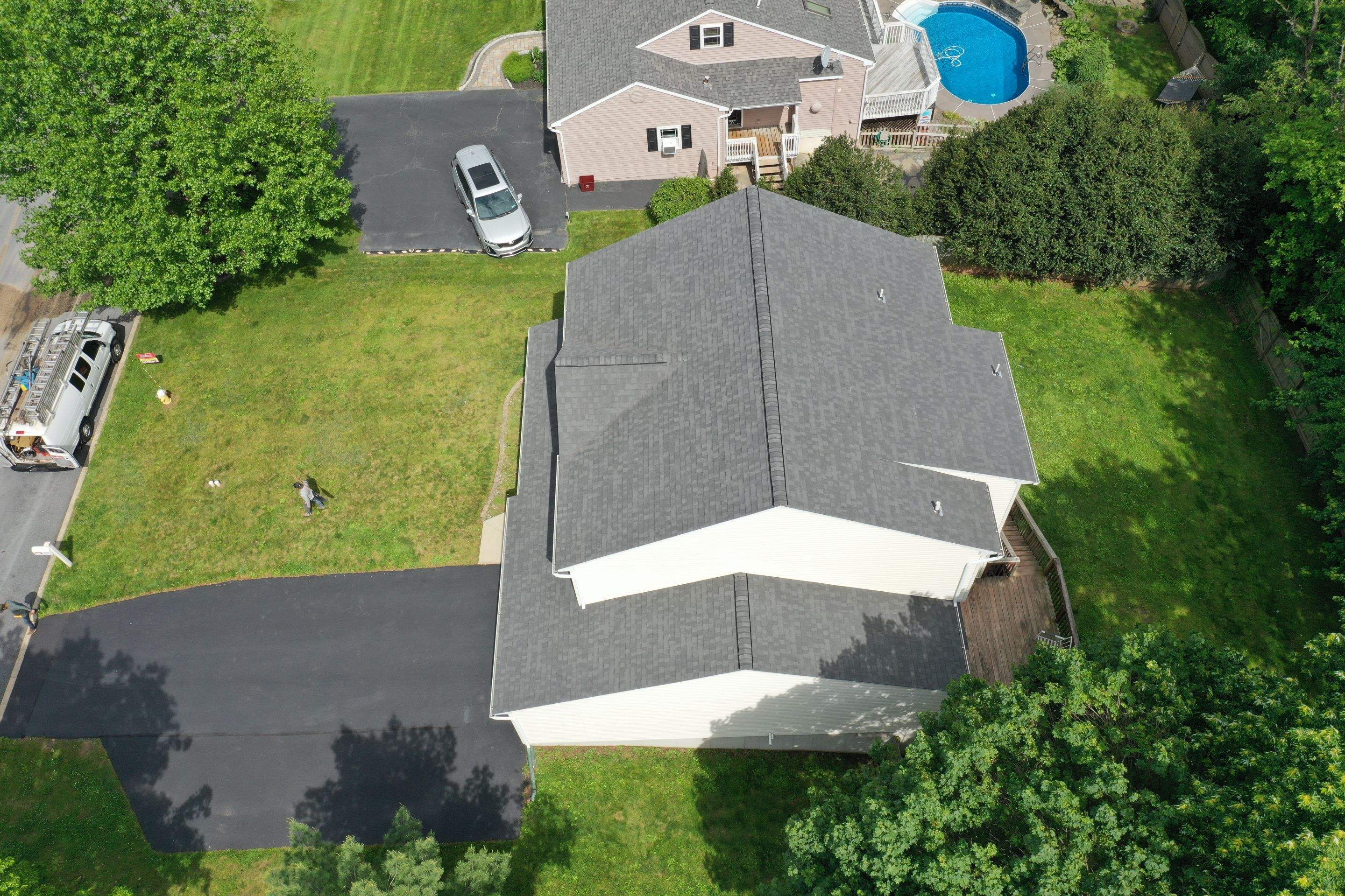 Roofing Installation using CertainTeed Landmark - Pewterwood by Storm Guard of Ches-Mont PA