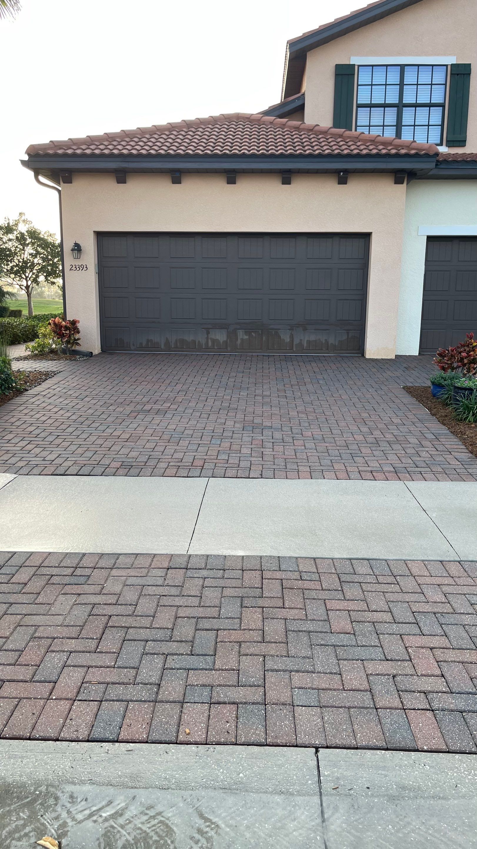 HOA Paver Driveway & Sidewalk Cleaning in Sarasota National, Venice, FL | Sunshine AquaWash by Sunshine AquaWash