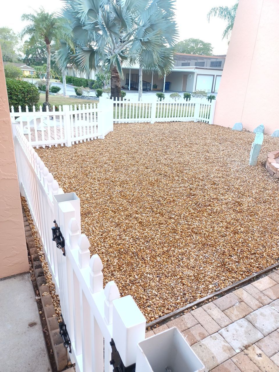 Sarasota, FL 3ft. Tall White Vinyl Spaced Picket Fence by Asap fence and gates, LLC