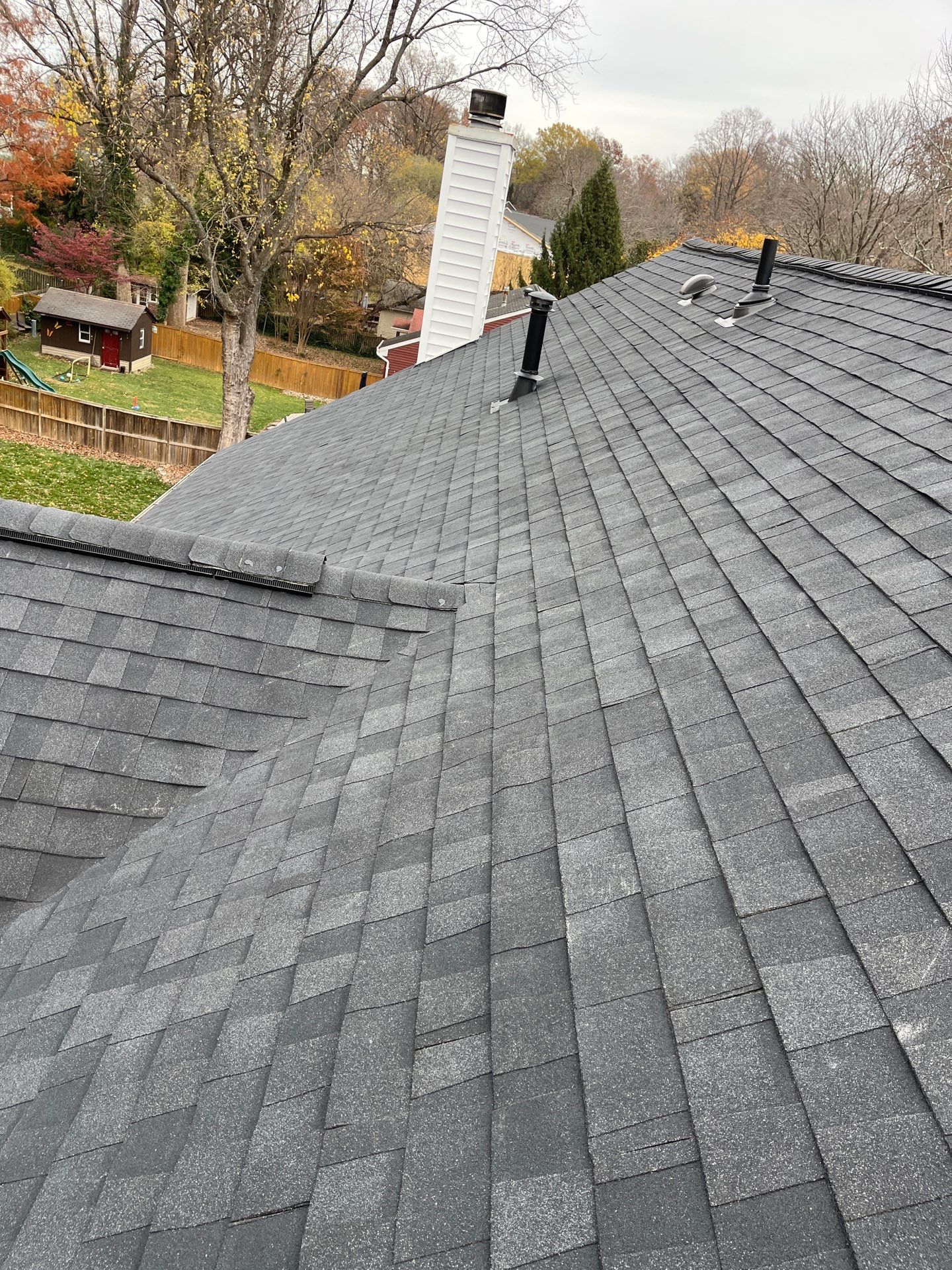 Falls Church: Residential Roof Replacement with CertainTeed Landmark Pro in Max Def Charcoal Black by RM Banning, Inc.