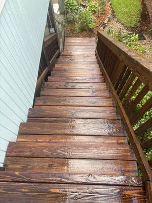 Deck using Wood Sealant