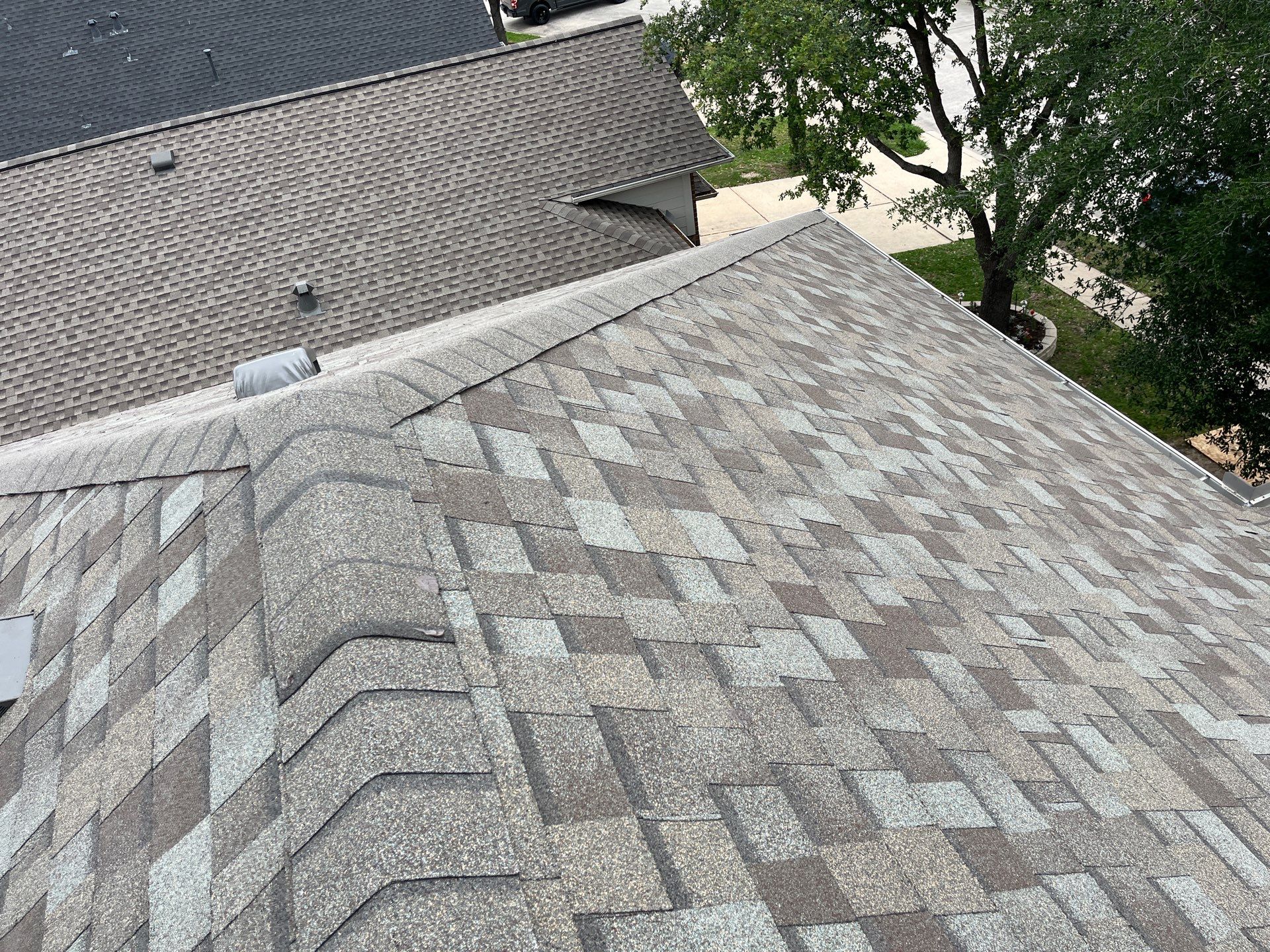 Residential Roofing Installation using Owen's Corning Duration (Lifetime) Shingles by Roof Repair Company