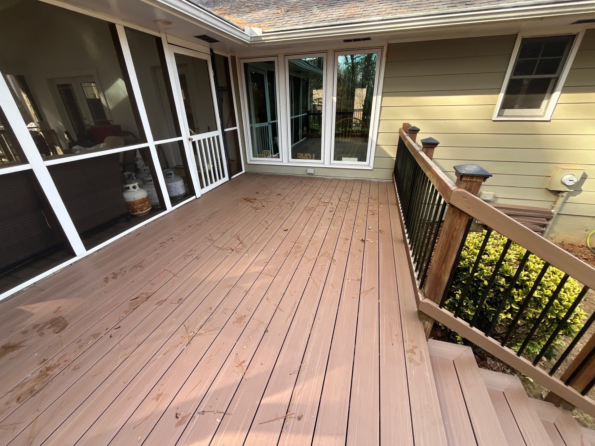 Deck Resurface using Deckorators Summit Series Decking by Nelson Exteriors 