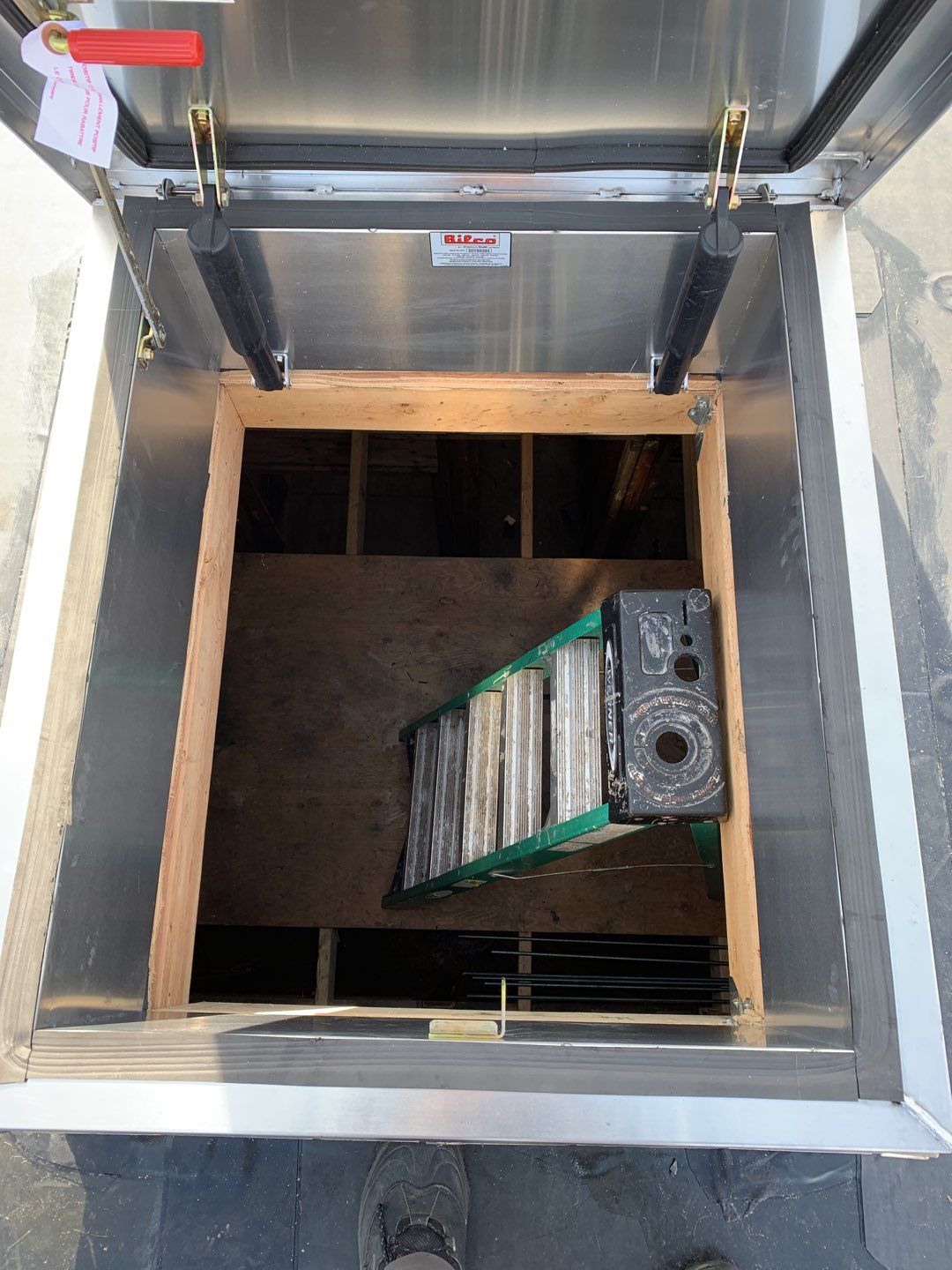 Commercial Roofing Installation using EPDM with white gutters by A Plus Exterior