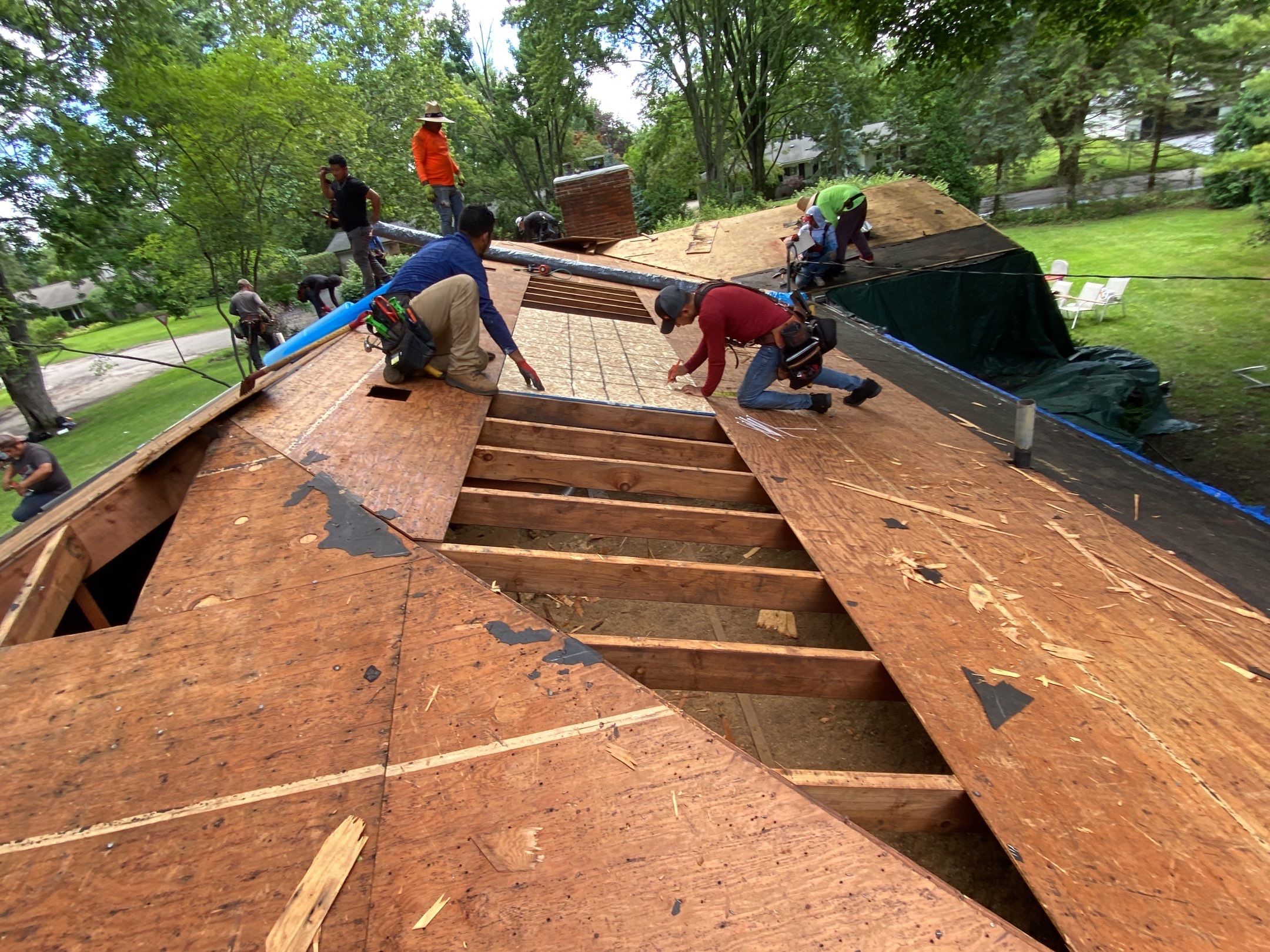 Roof Replacement using CertainTeed Landmark by 180 Contractors