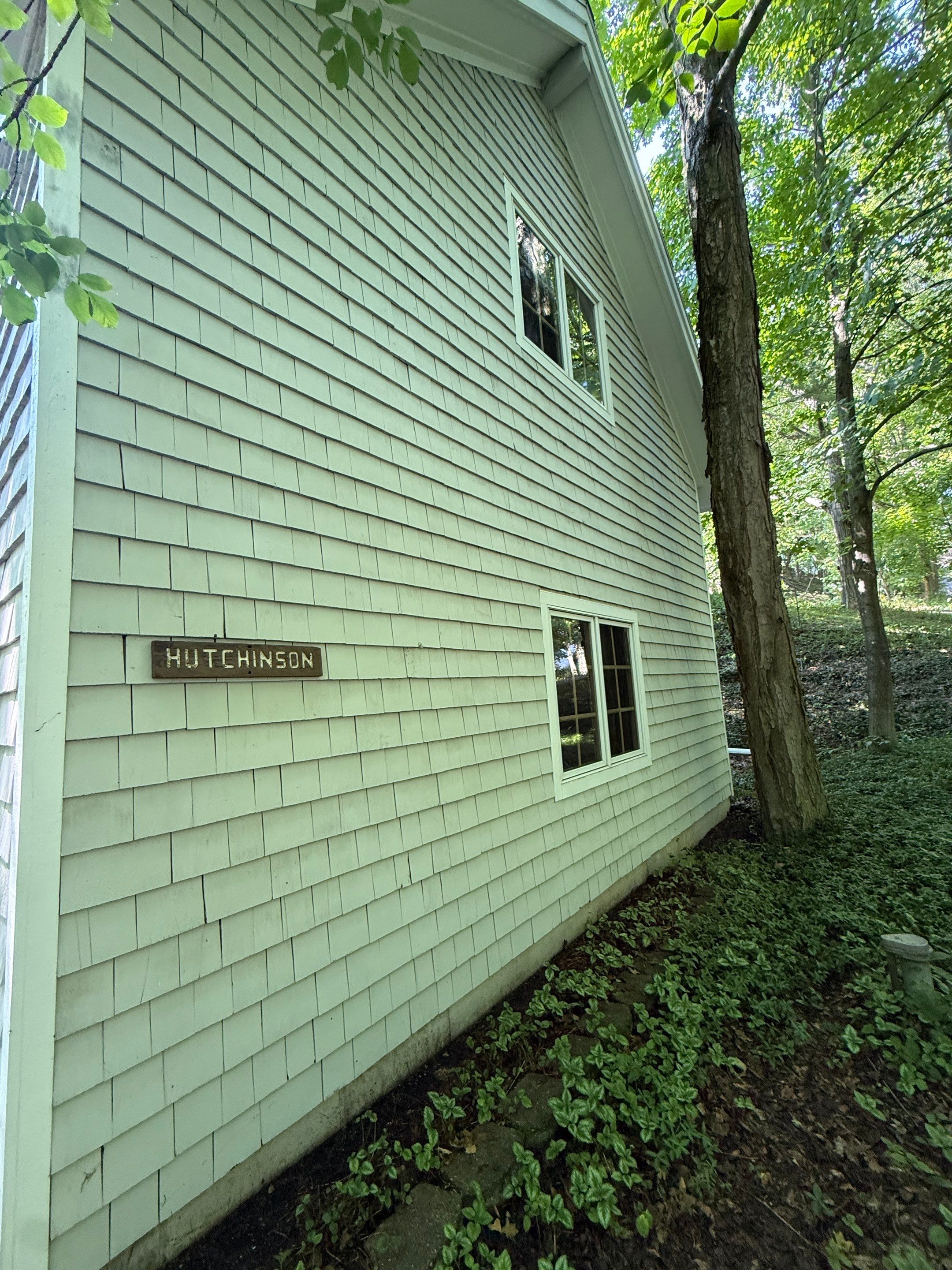 Lakefront Deck Pressure Washing, Exterior Wood Staining, and Painting in West Olive MI by Gordon Painting