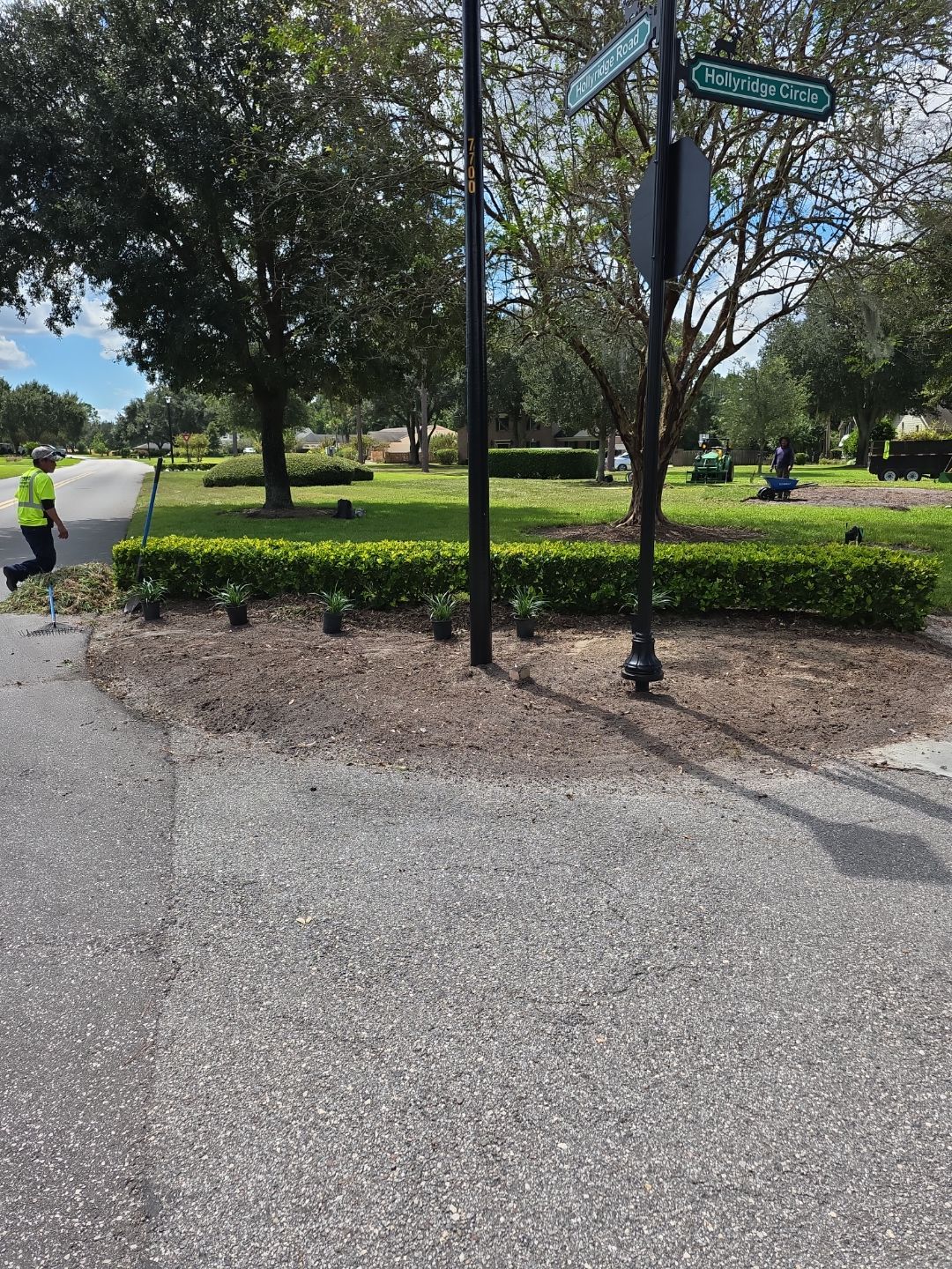Deerwood Community | Island Landscape Replacement by ProGreen Services