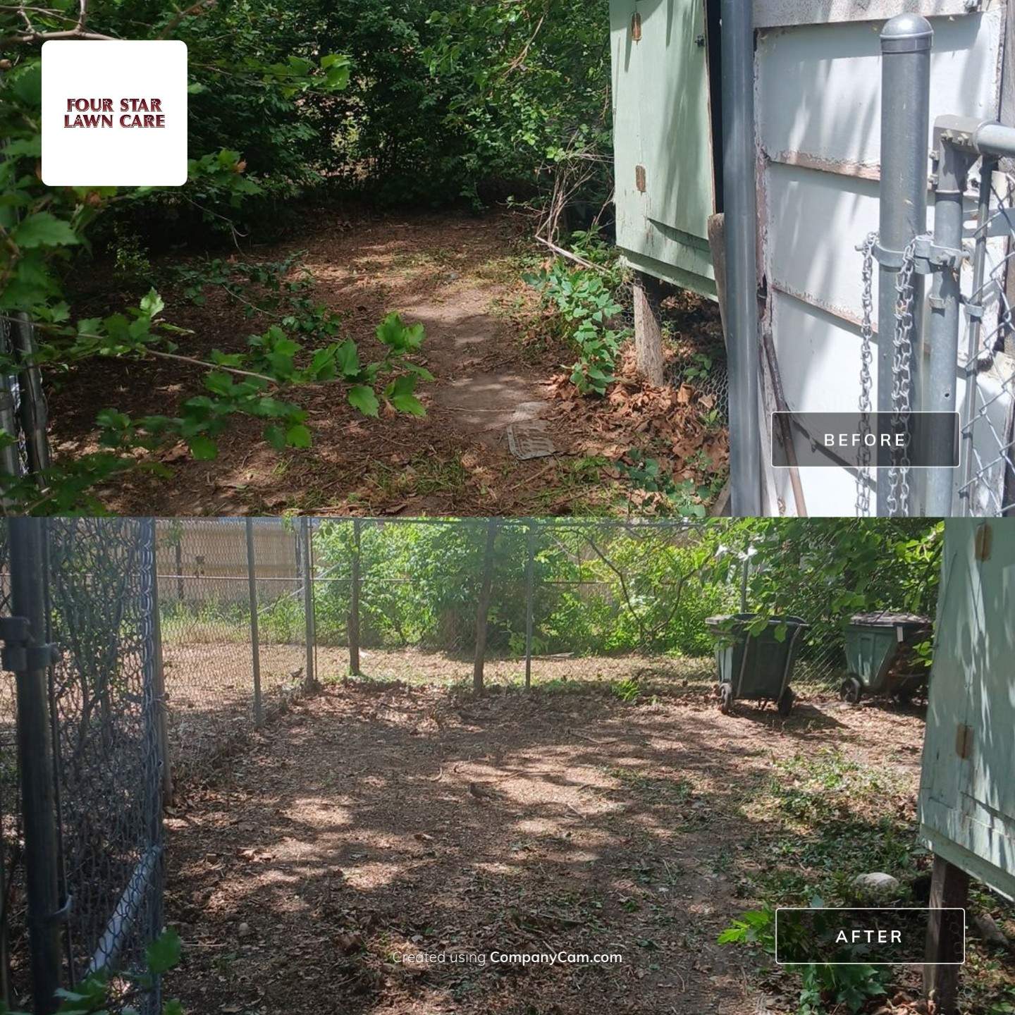 Project in Wichita, KS by Four Star Lawn Care