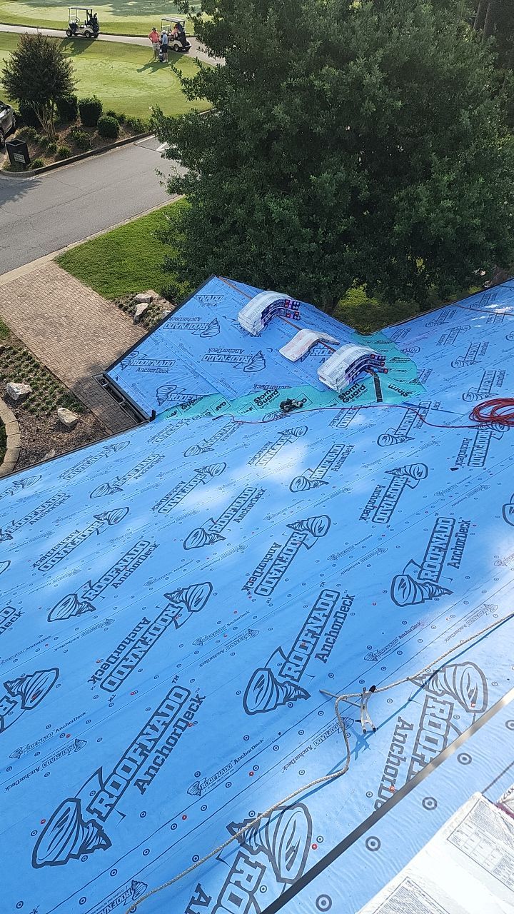 Country Club Roofing Installation by Reset Roofing