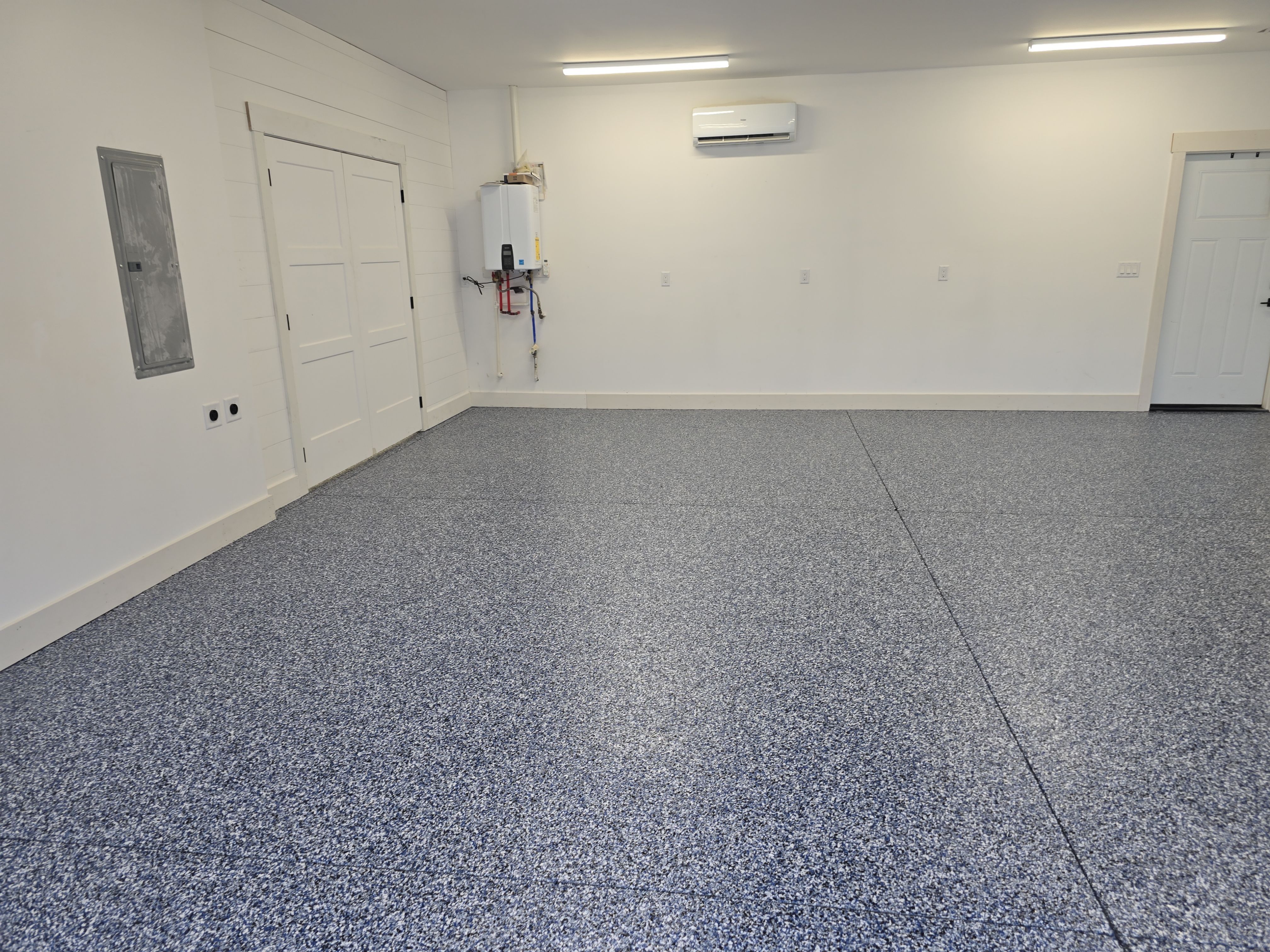 Garage Improvement using Denim! by Elite Floor Solutions