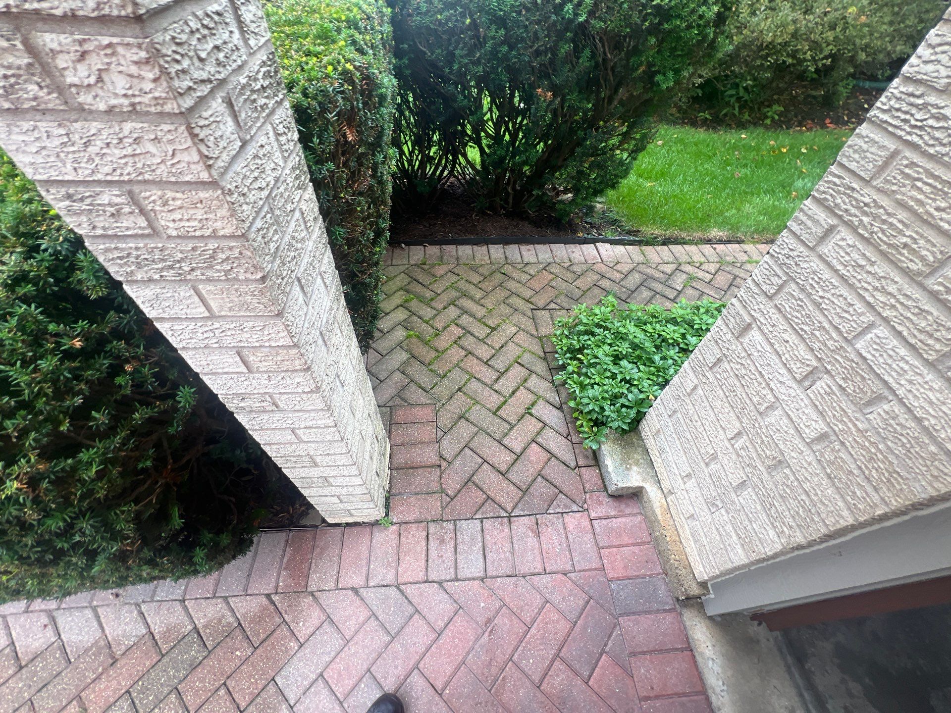 Brick paver clean, sand and seal.  using Surebond SB-1300 by Northern Power Washing LLC.