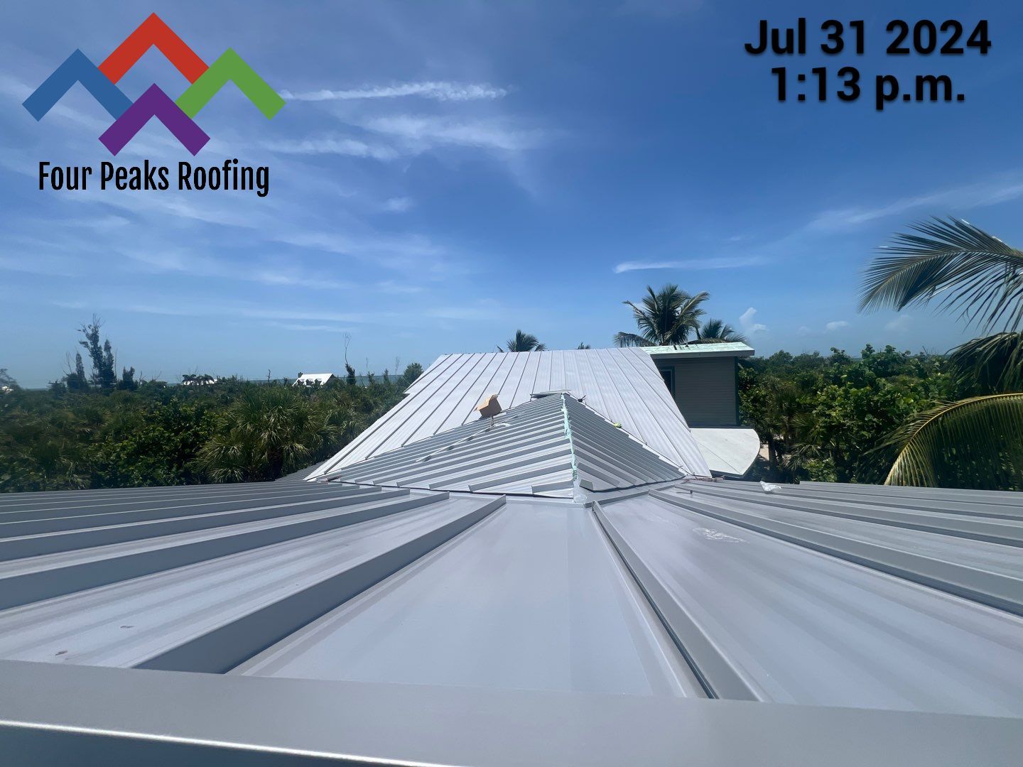 Residential Roof Installation by Four Peaks Roofing