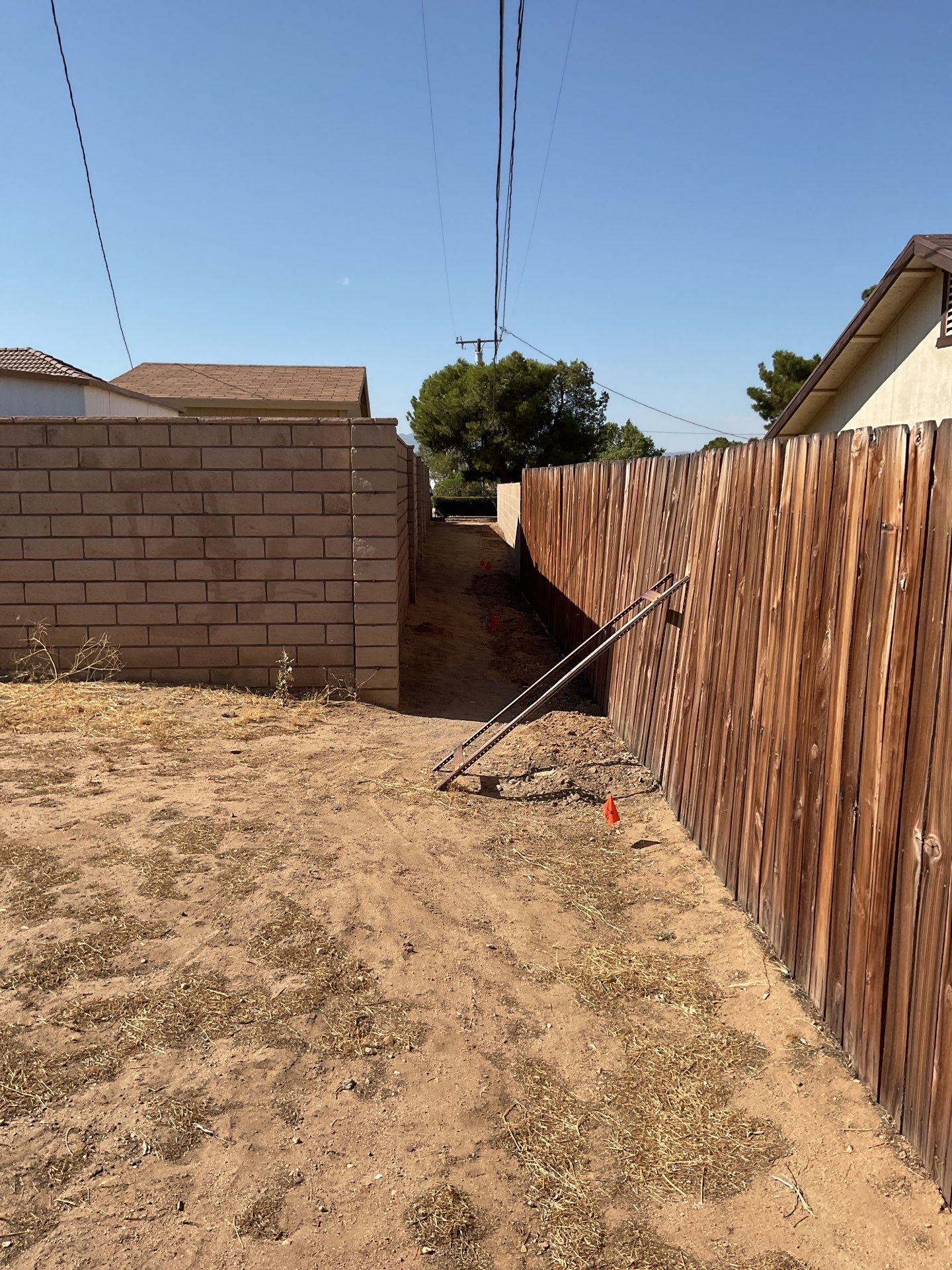 Dark Brown Privacy Chain Link Fence by Fence Guys Inc.