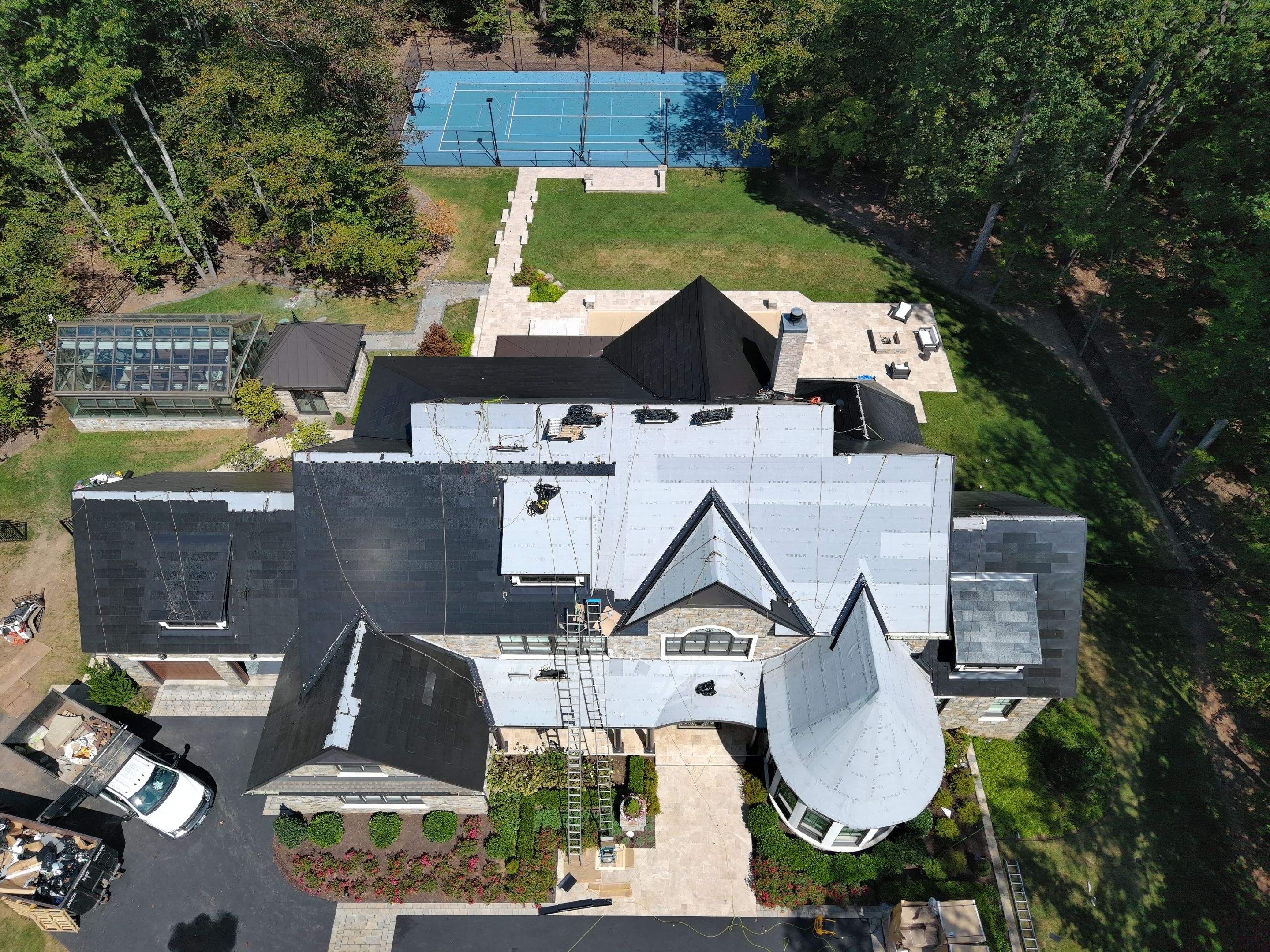 STUNNING Tesla Solar Roof in Virgina by American Home Contractors
