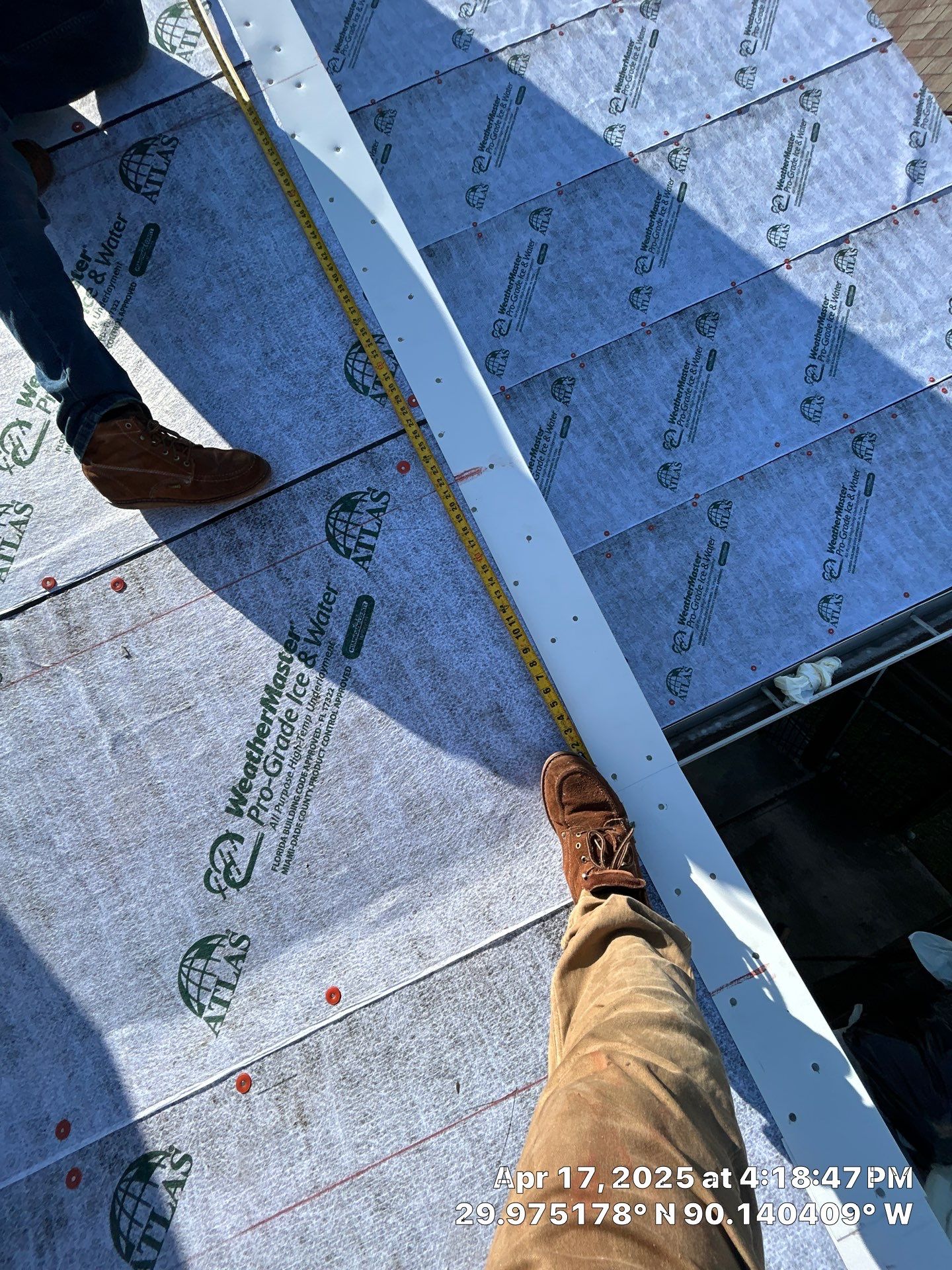 Project in Metairie by Robertson Roofing & Siding Inc