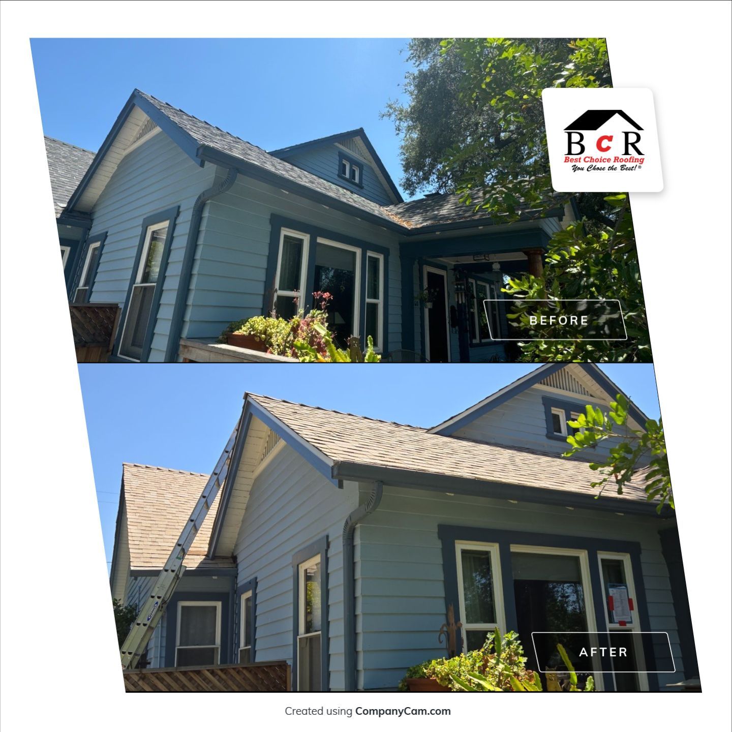 Brand new roof in the nick of time by West Coast Roofing Los Angeles