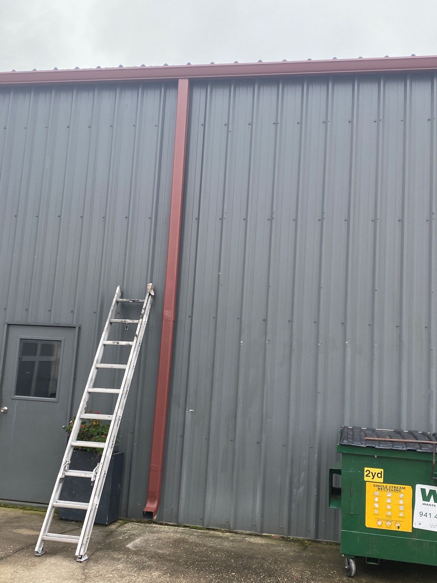 Commercial Bronze 7-Inch Gutters in Osprey FL by Gutter Professors