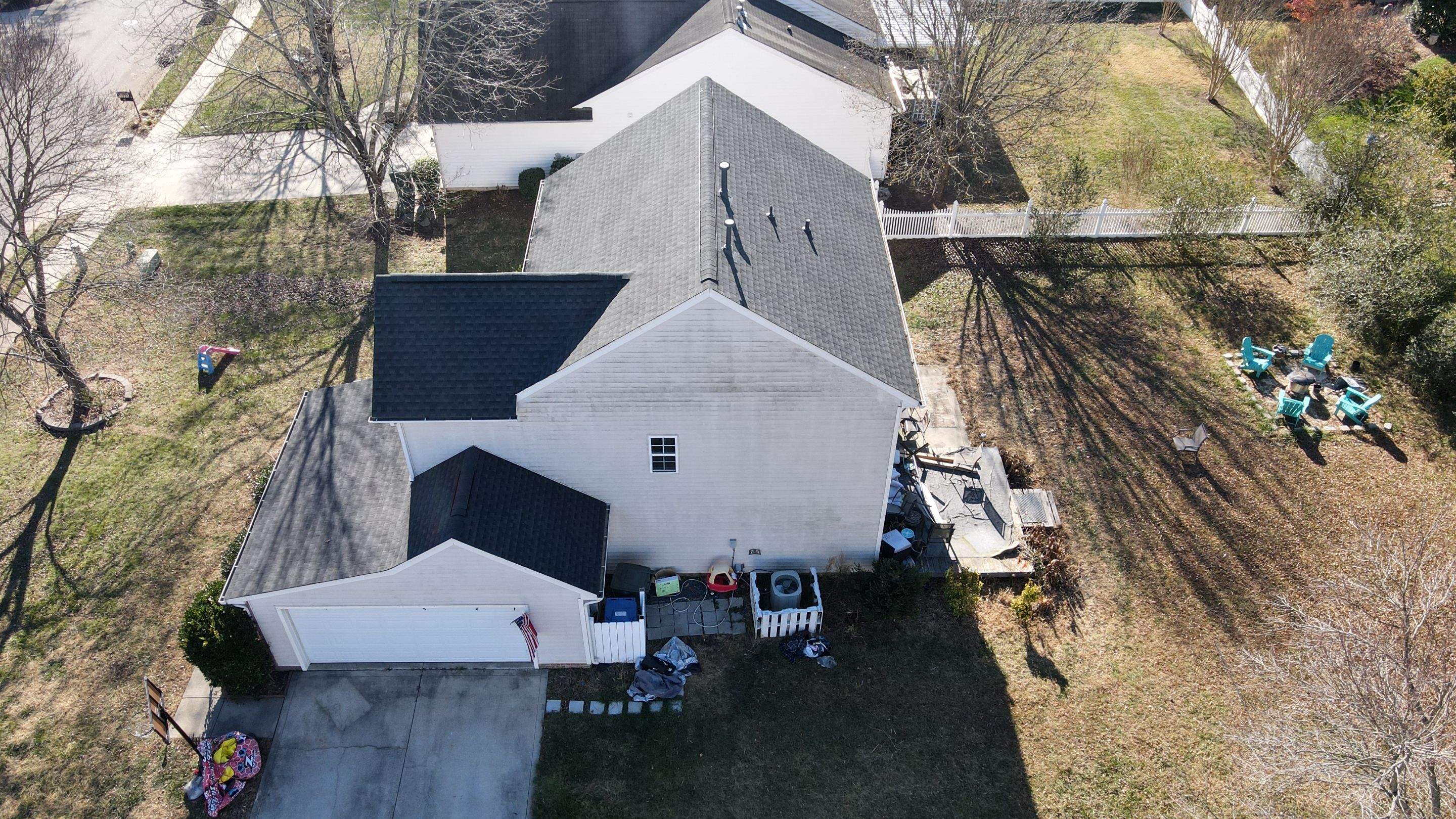 Residential Roofing Installation using GAF Timberline HDZ Charcoal by RISE Roofing & Restoration, LLC