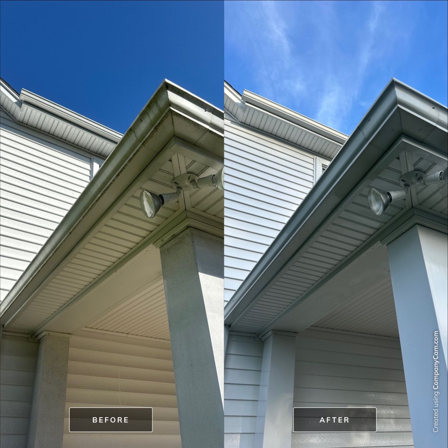 Project in Wauconda by Simmons Power & Soft Washing