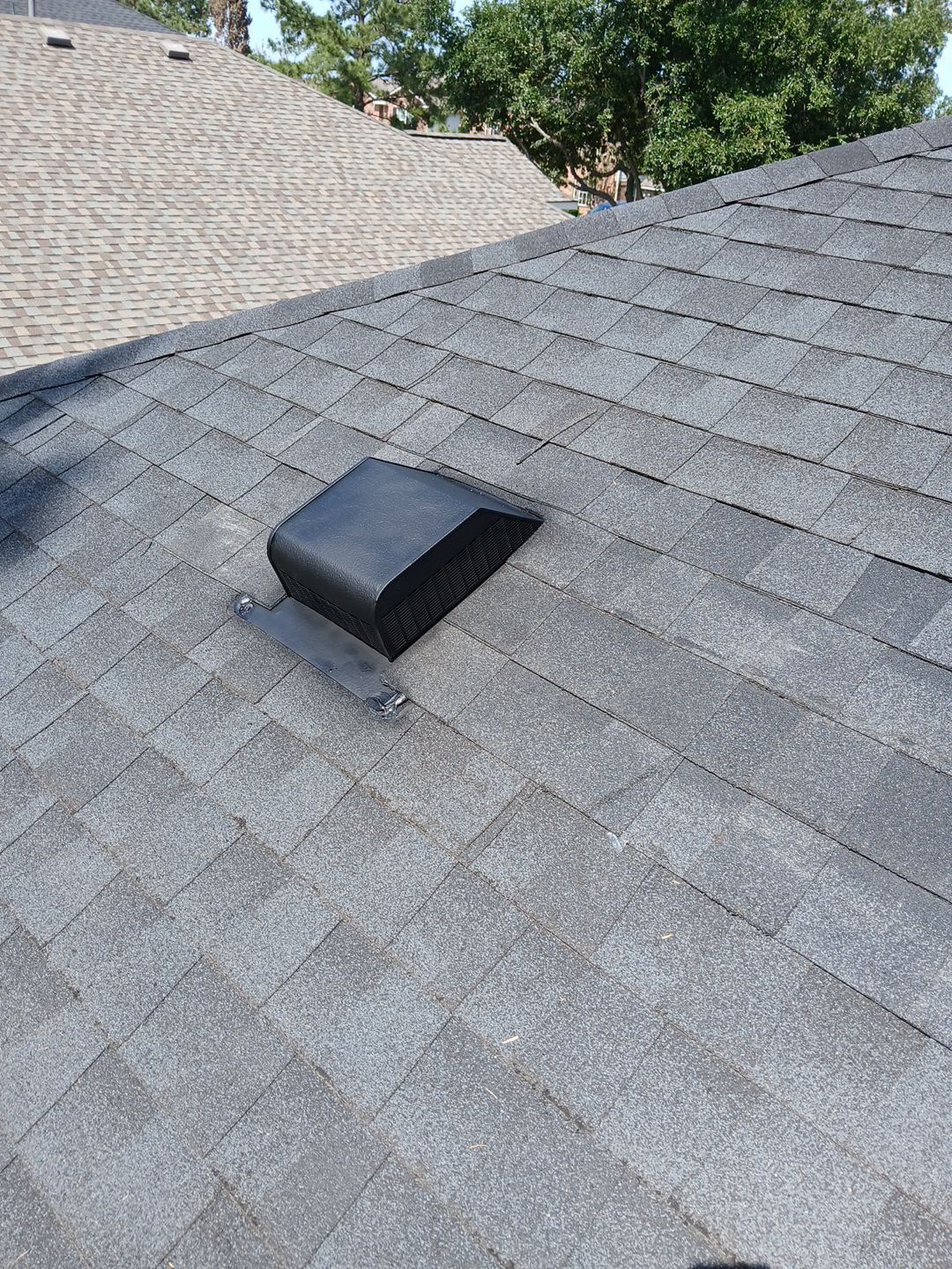 Hail Damage using Owen's Corning Duration (Lifetime) Shingles by Roof Repair Company