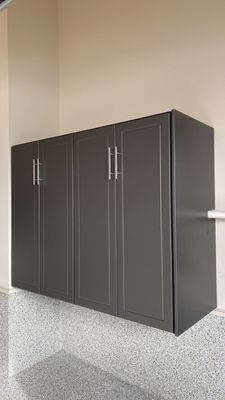 Judi K. adds storage to garage! 