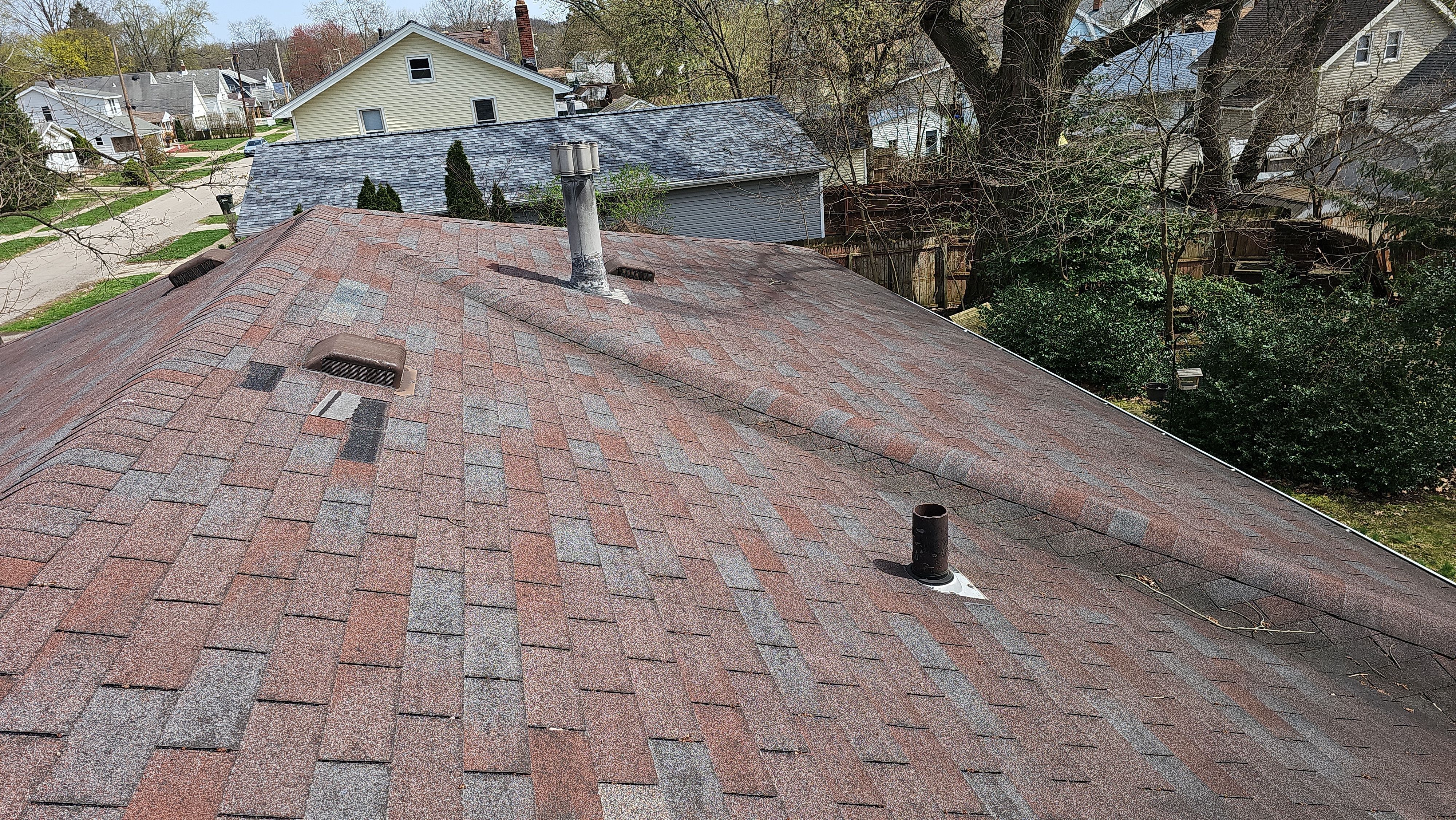 Atlas Pinnacle, Color, Coastal Granite, Drip Edge, Color, Black by Eagle Eye Roofing