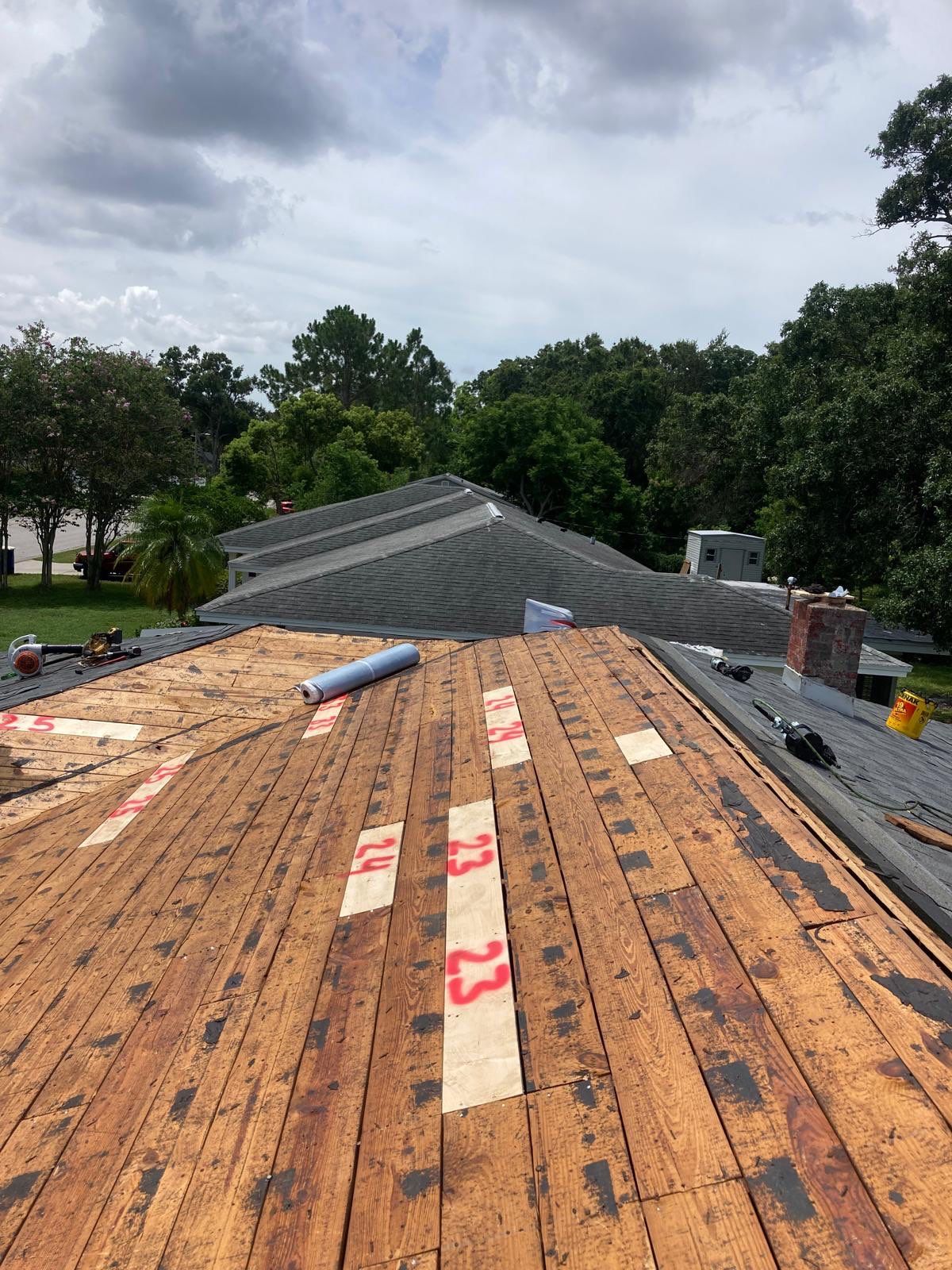 Project in Clearwater 33765 by Mitchell Roofing Company LLC 