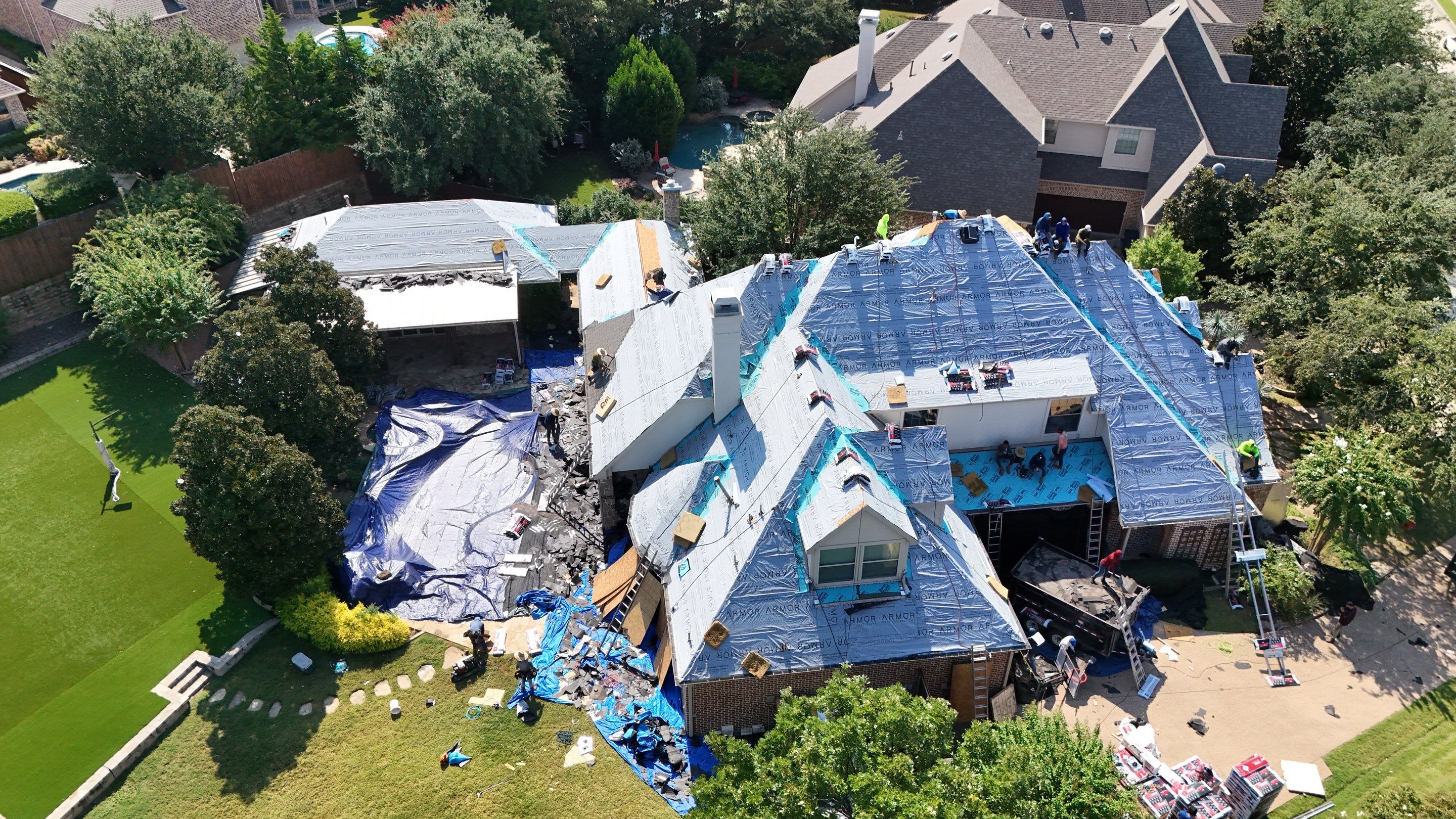 Project in Frisco by Armor Roofing | Exteriors