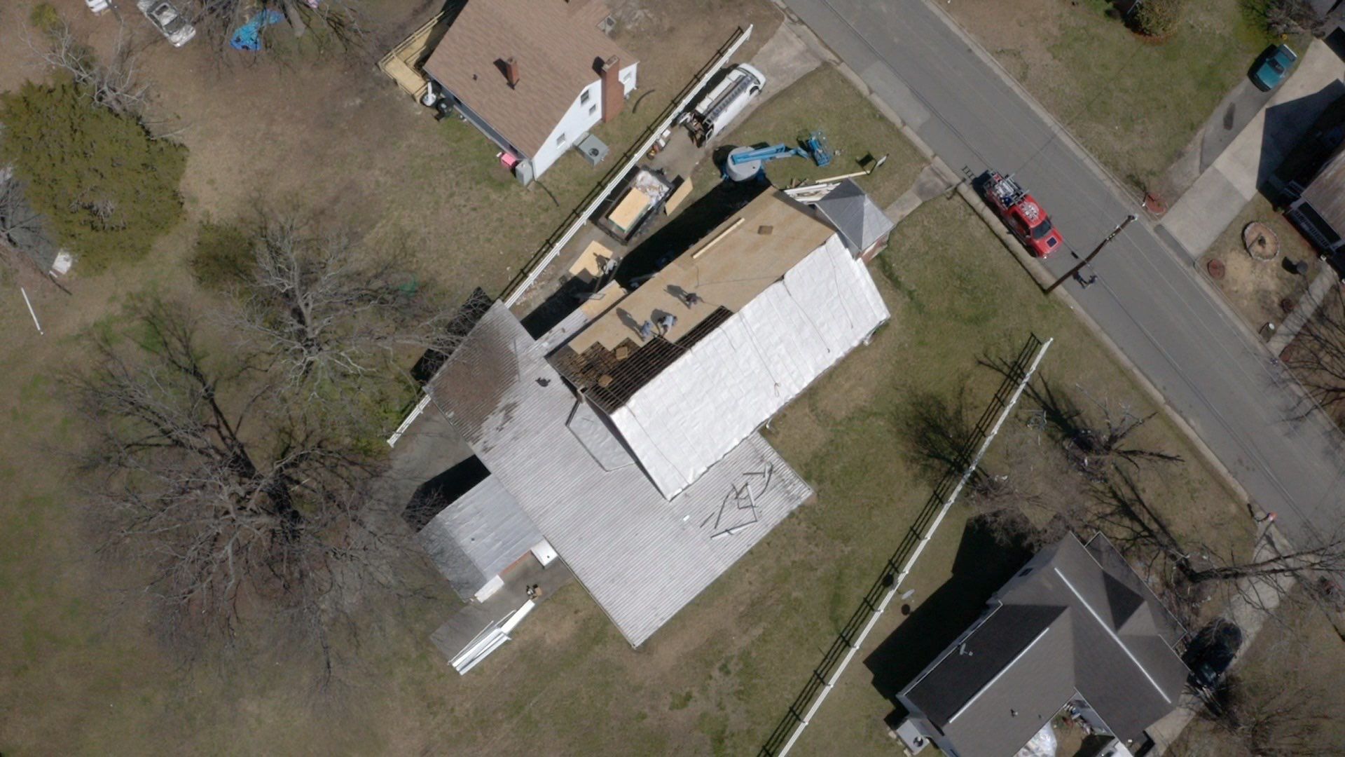 Primitive Baptist Church using Standing Seam Metal by Just In Time Roofing and Restoration