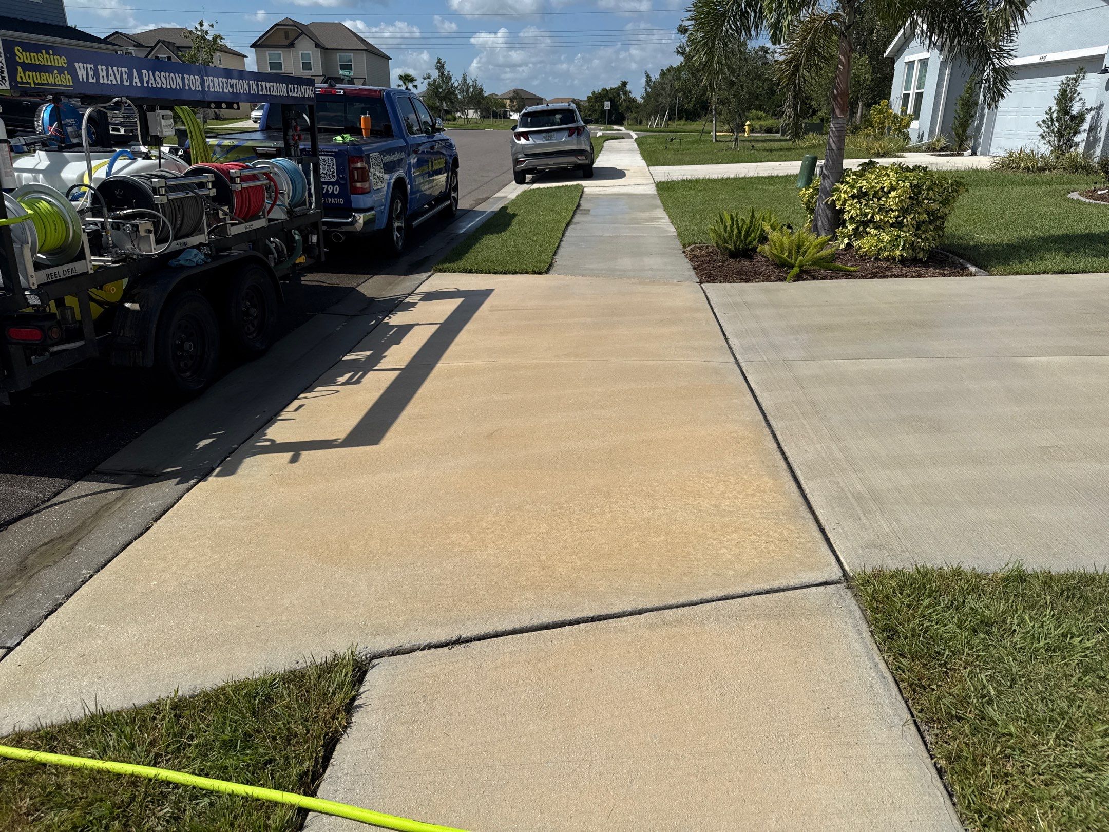 Full Exterior Cleaning Project – Willow Walk Community, Palmetto, FL by Sunshine AquaWash